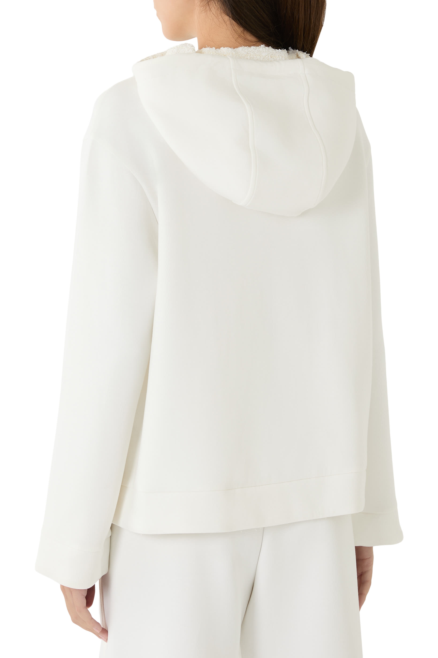 Double Jersey Hooded Sweatshirt