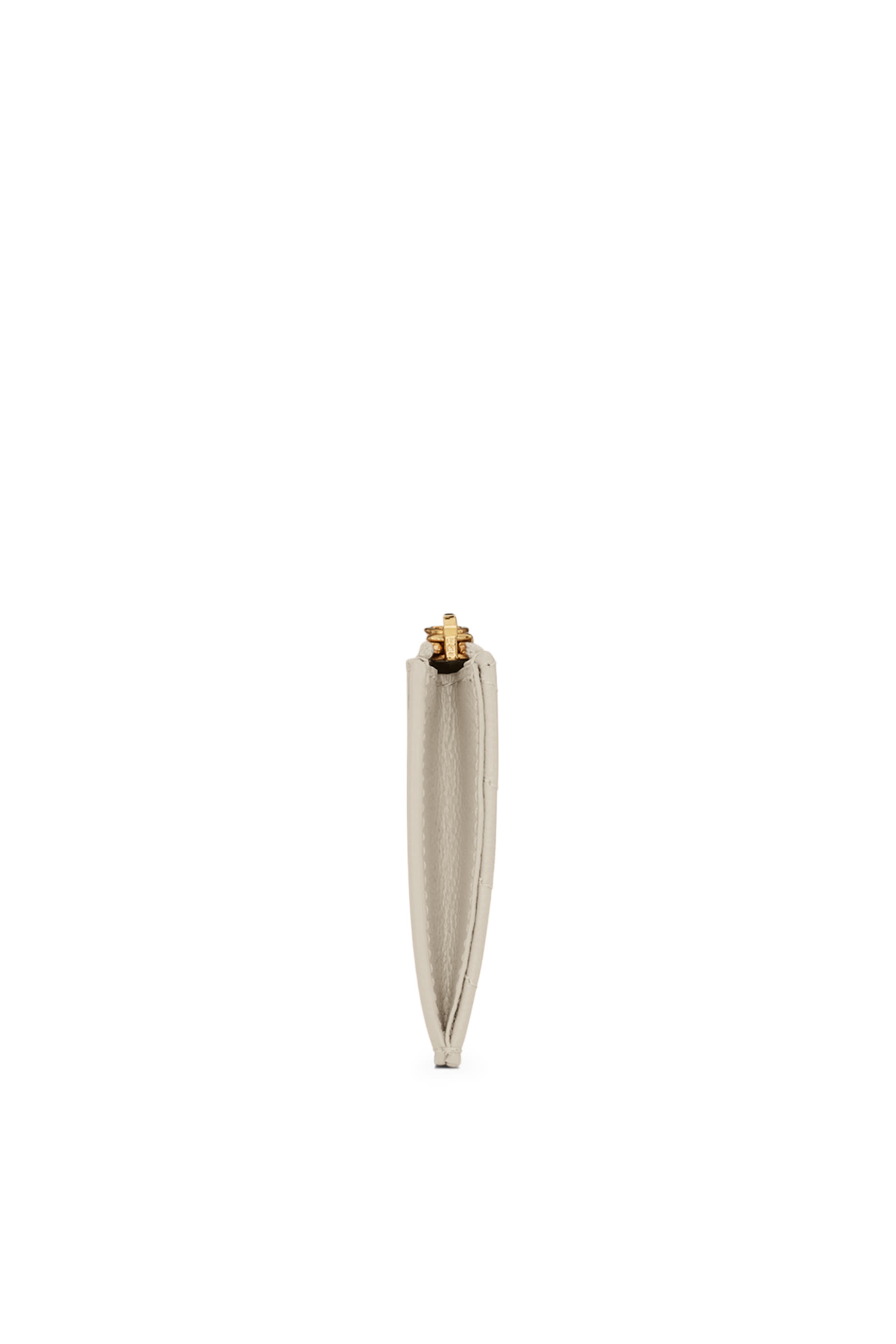 Cassandre Matelassé Fragments Card Case in Grain De Poudre Leather