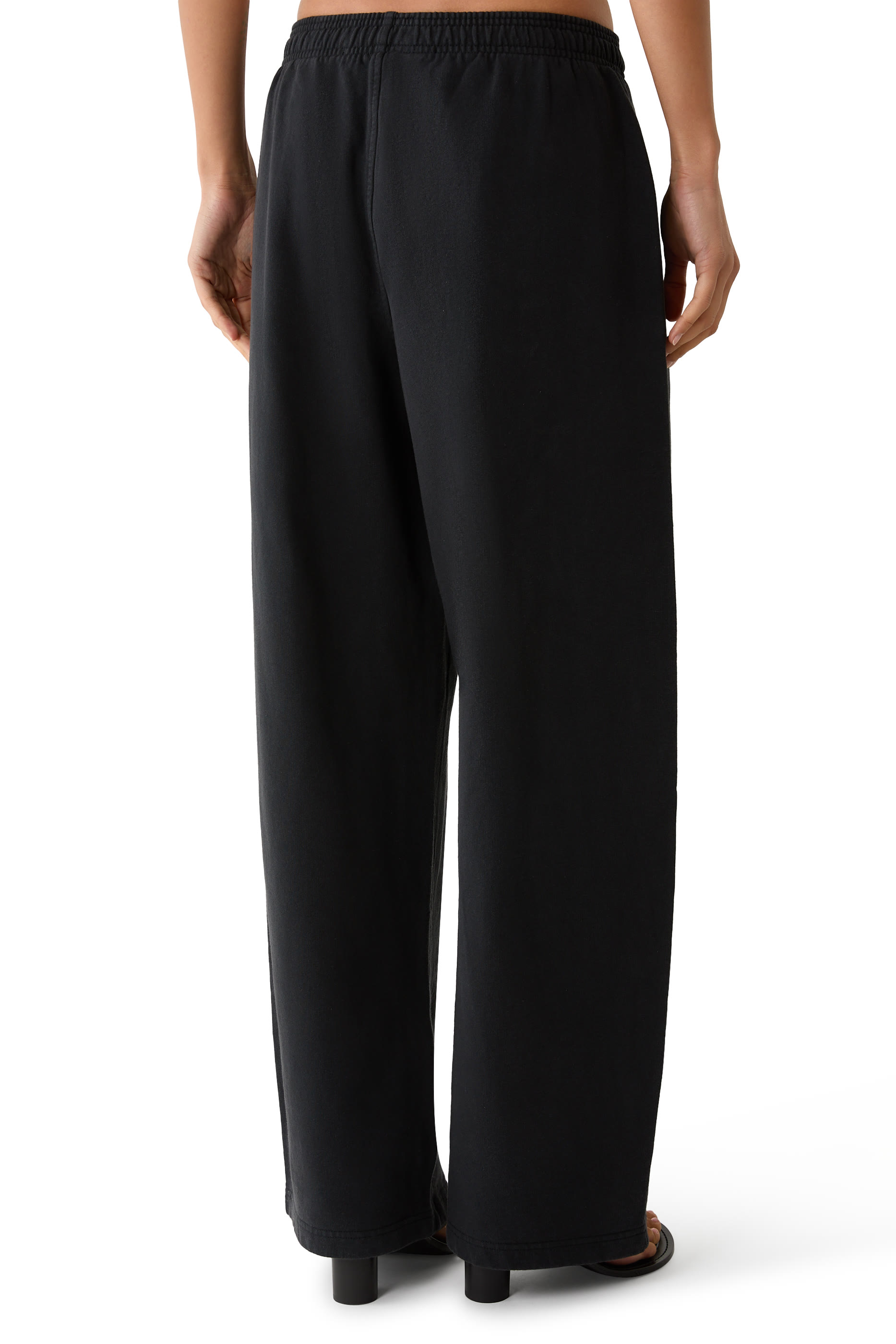 Logo Print Mid-Rise Relaxed Sweatpant