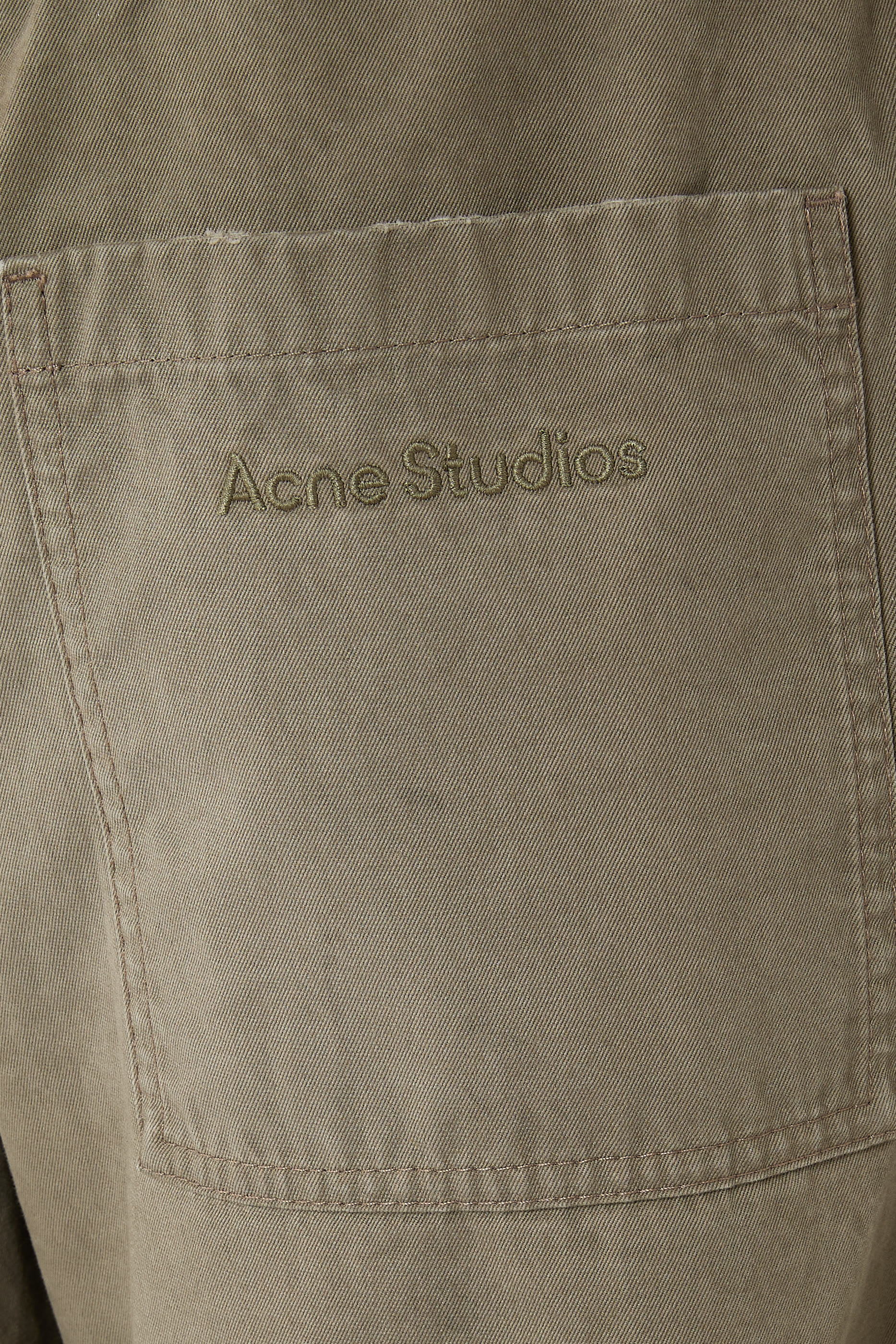 Washed Cotton Trousers