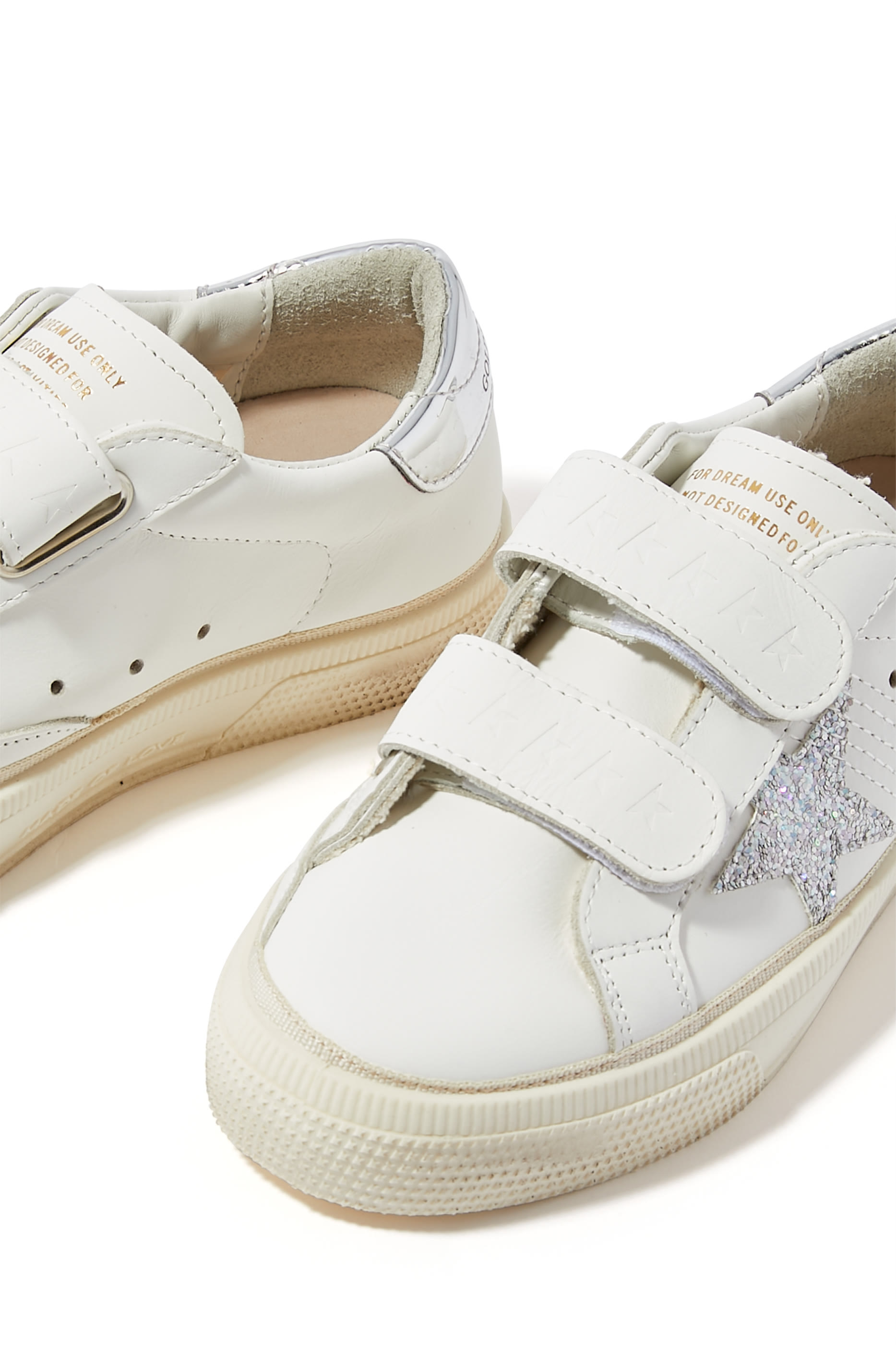 Kids May School Leather Sneakers