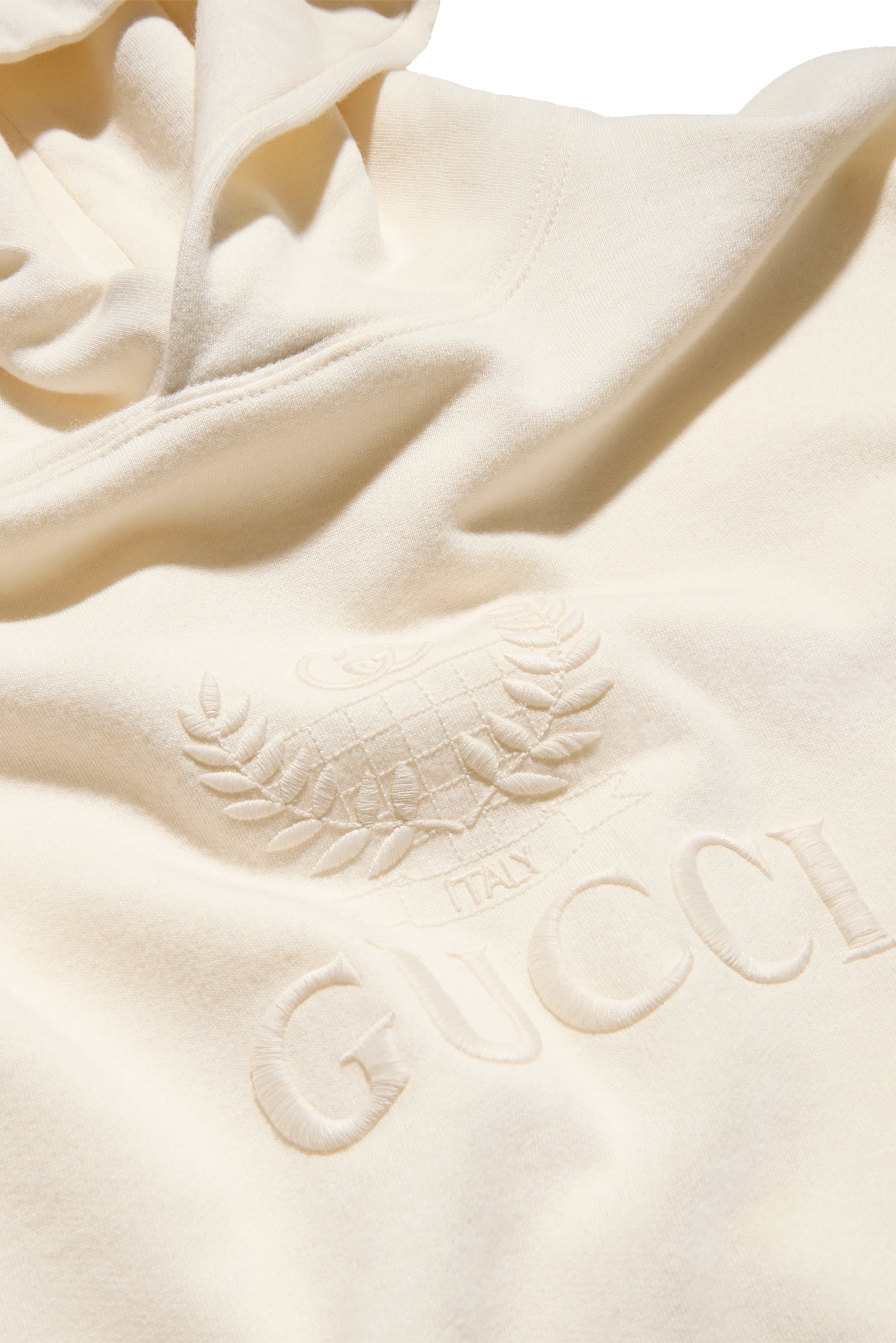 Cashmere Jersey Sweatshirt with Embroidery