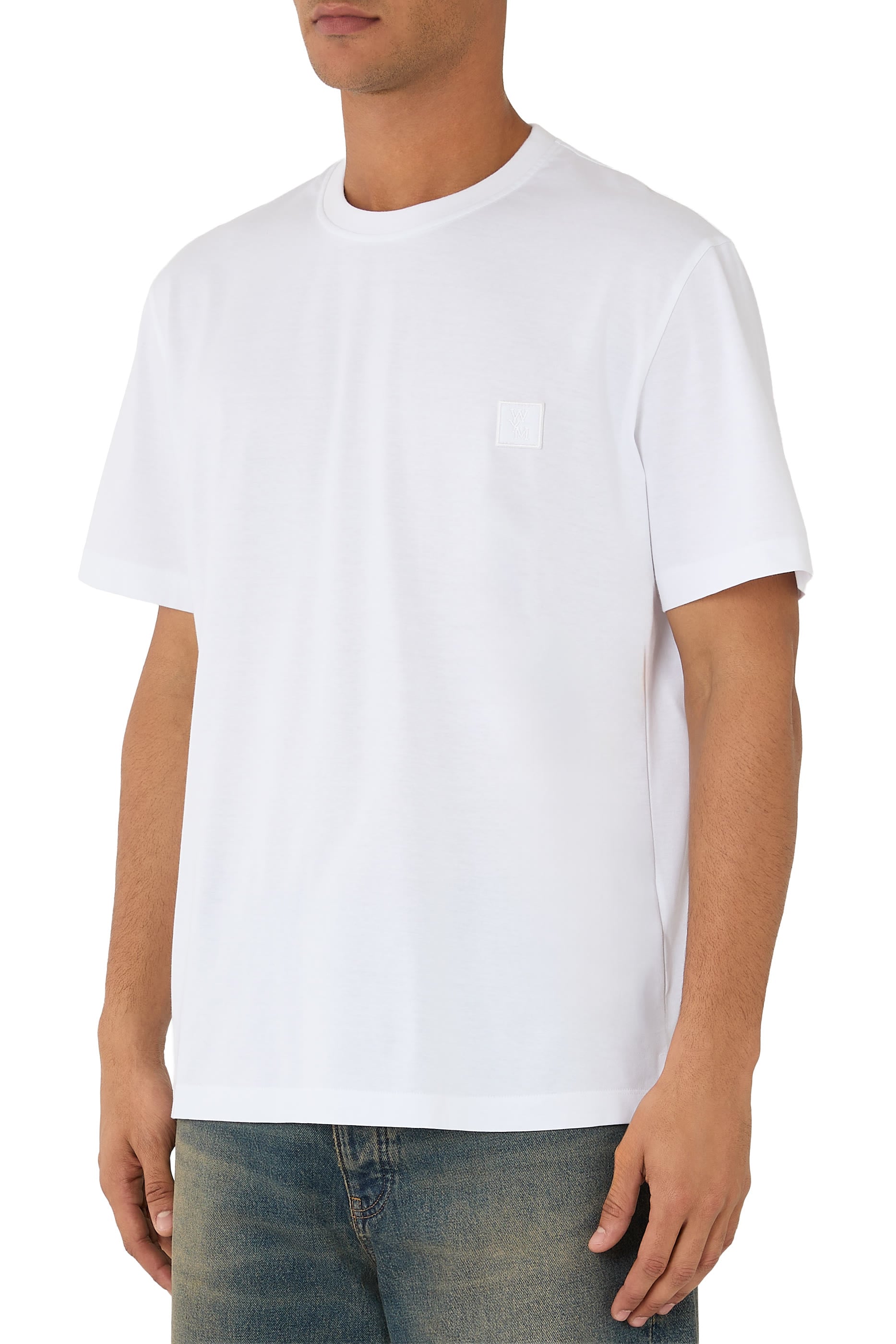 Back Logo Cotton T-Shirt