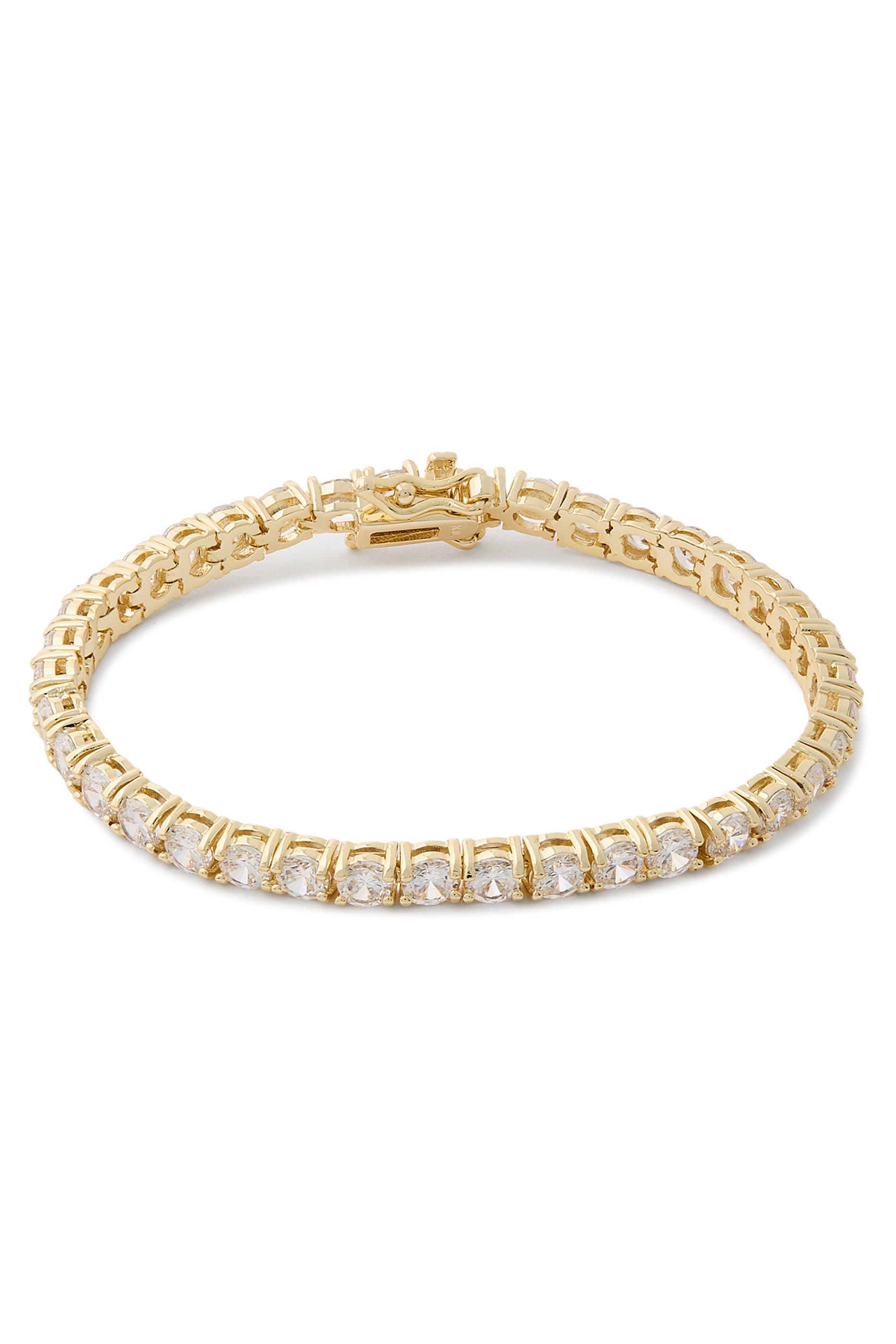Round Classic Tennis Bracelet 