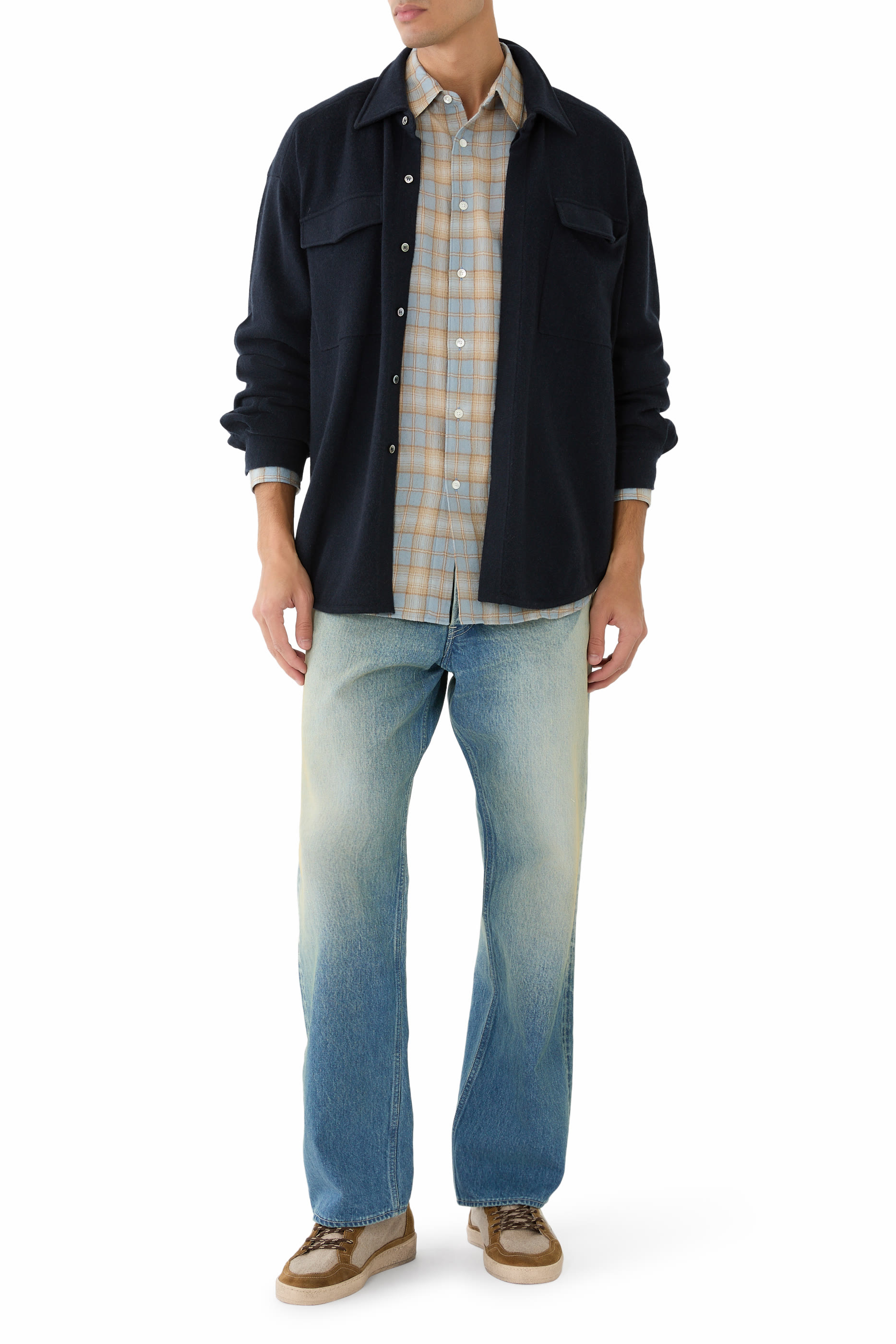 Airy Checked Shirt