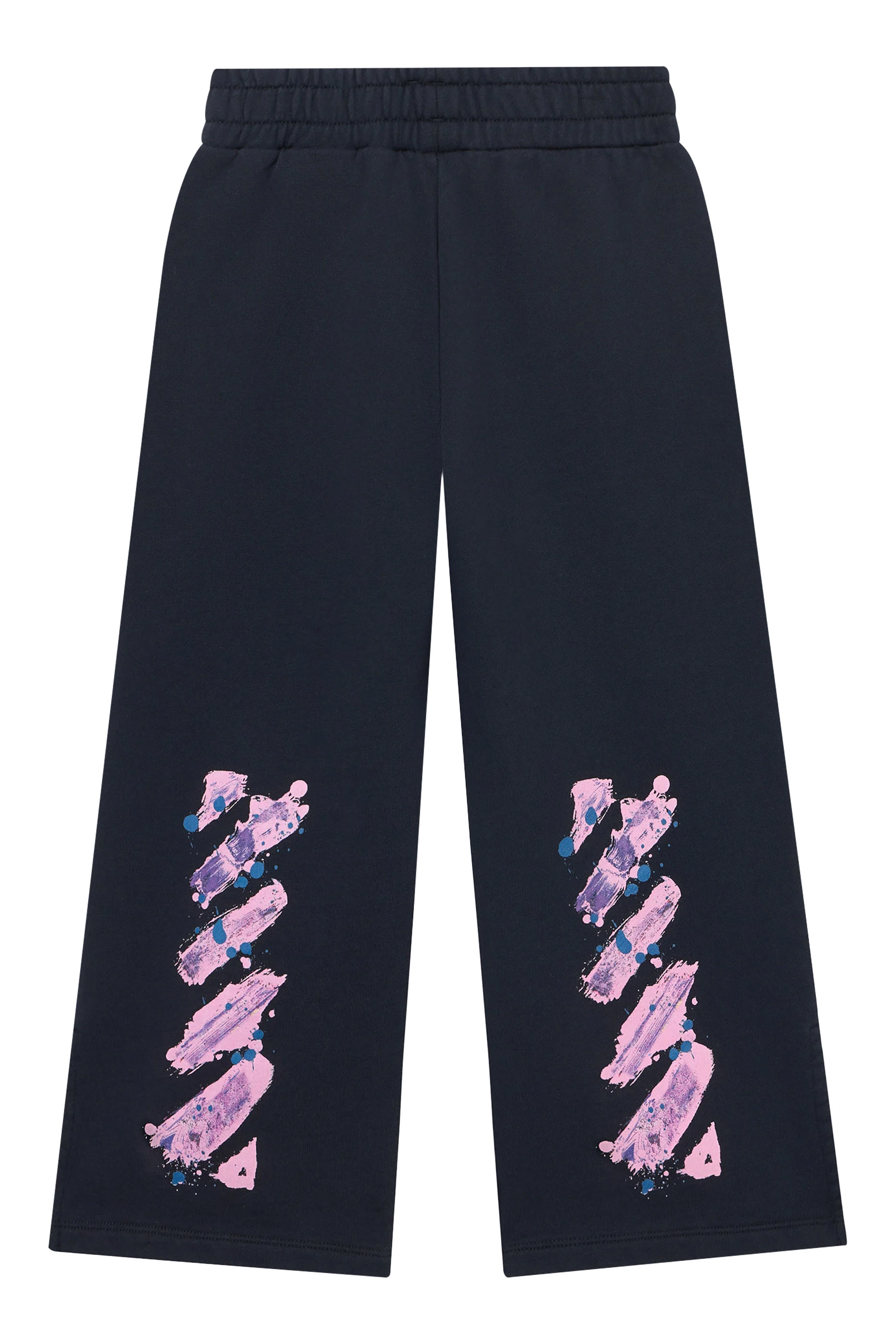 Kids Diagonal Splat Wide Sweatpants