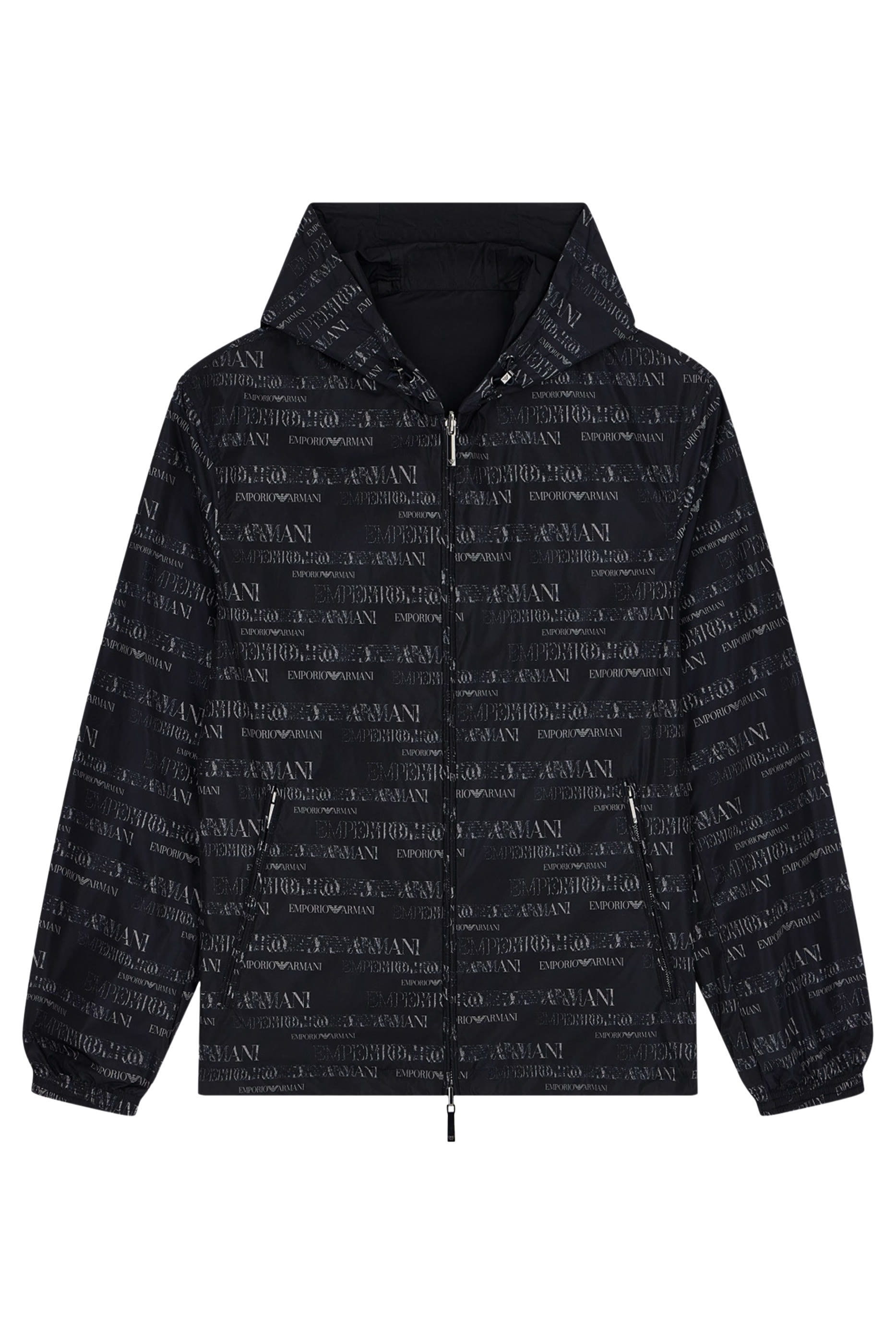 Hooded Blouson Zip Jacket