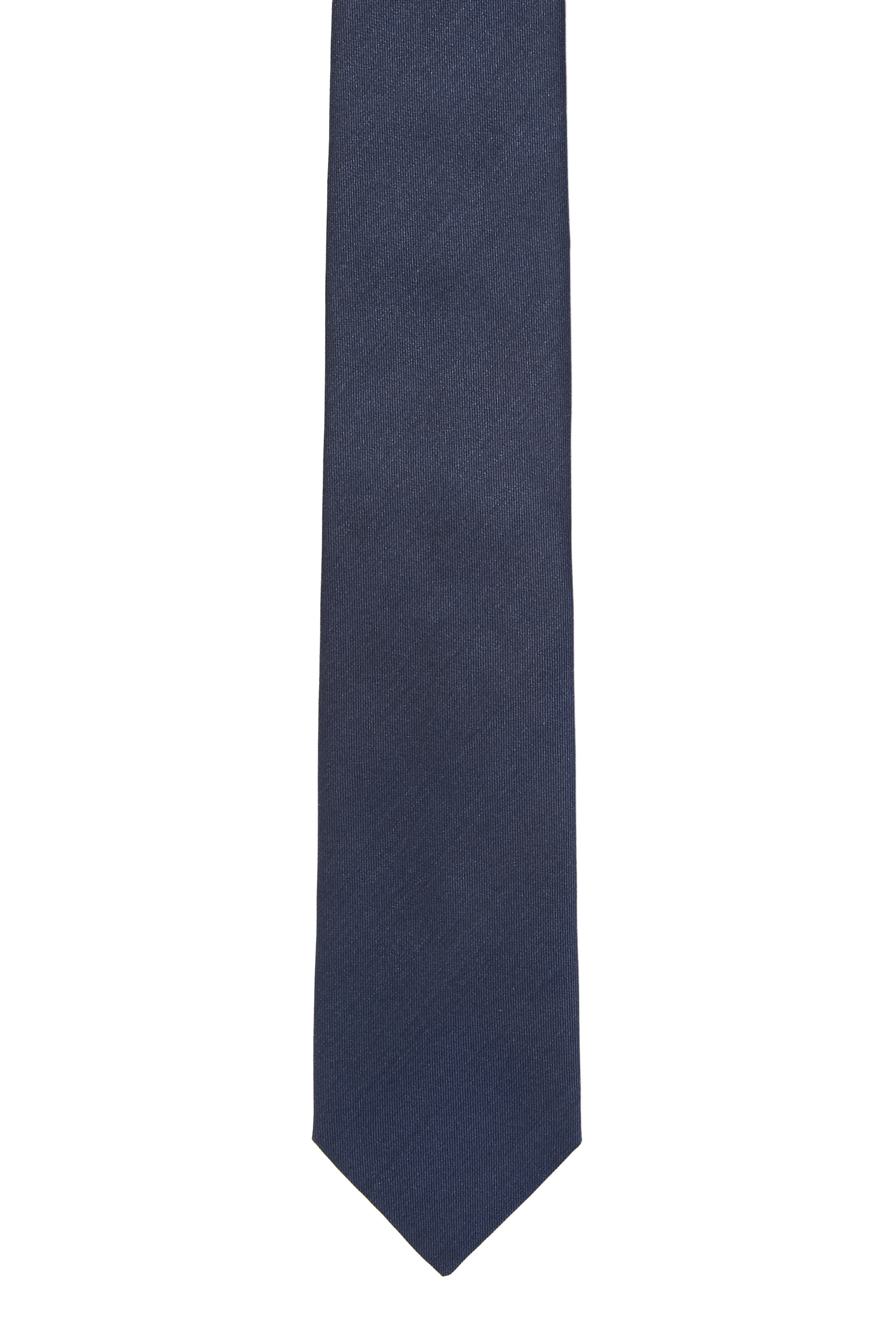 Solid Woven Shantung Silk Tie 