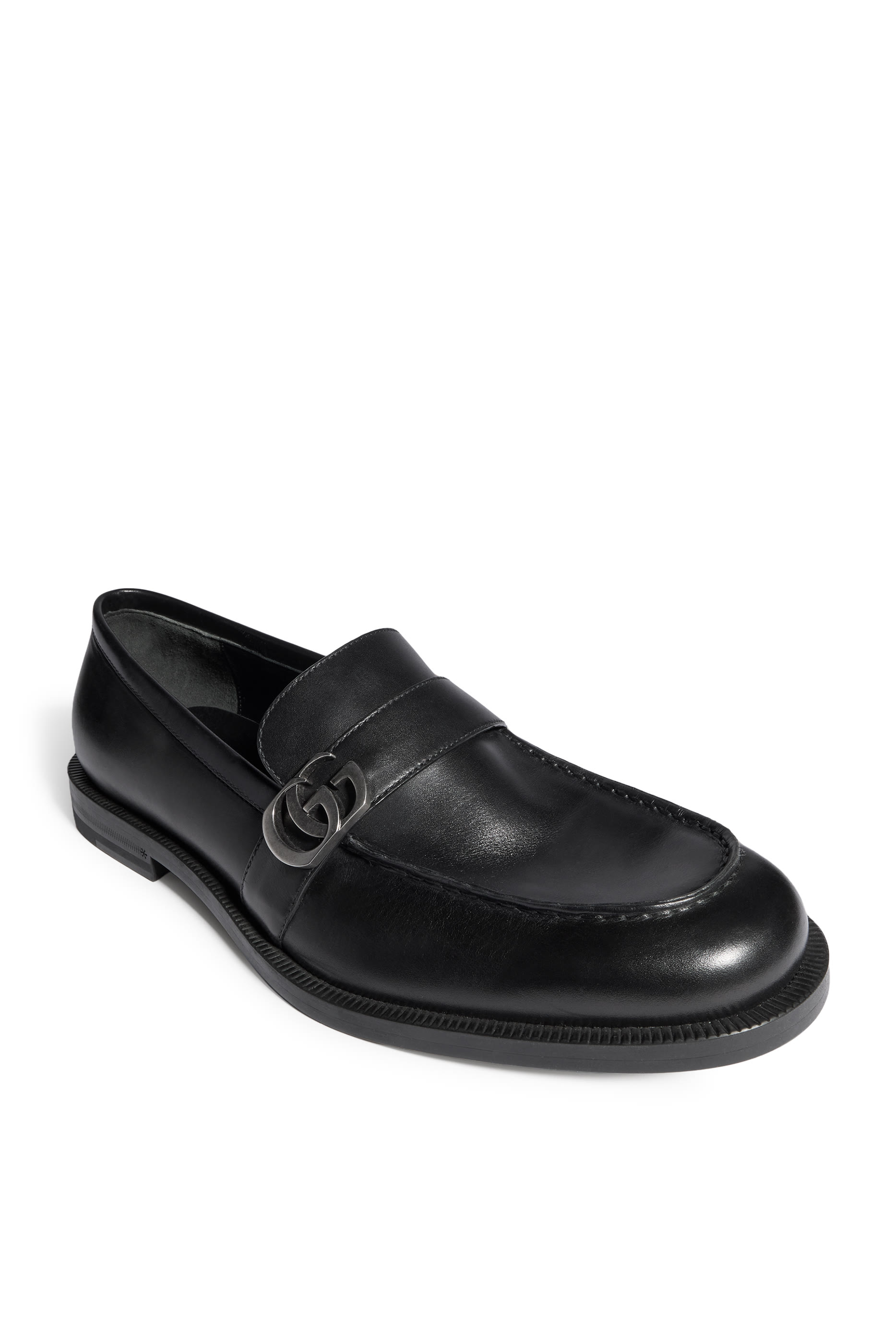 GG Leather Loafers