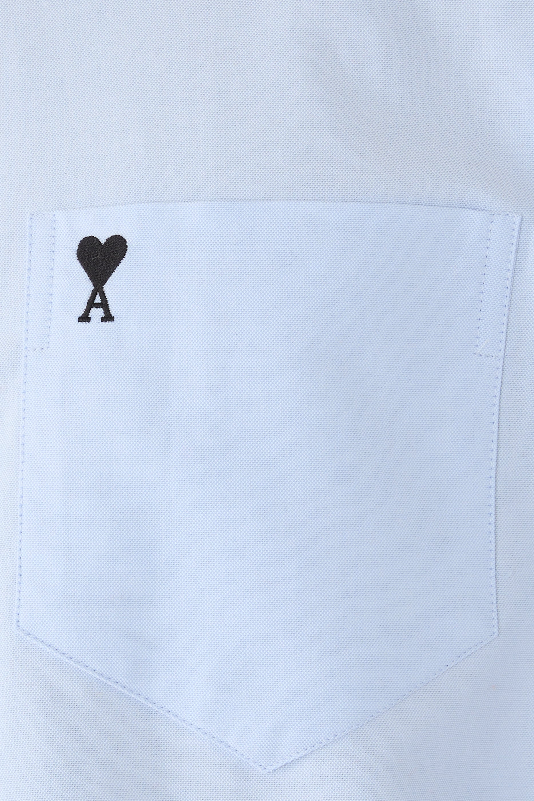 Boxy Embroidered Ami De Coeur Shirt 