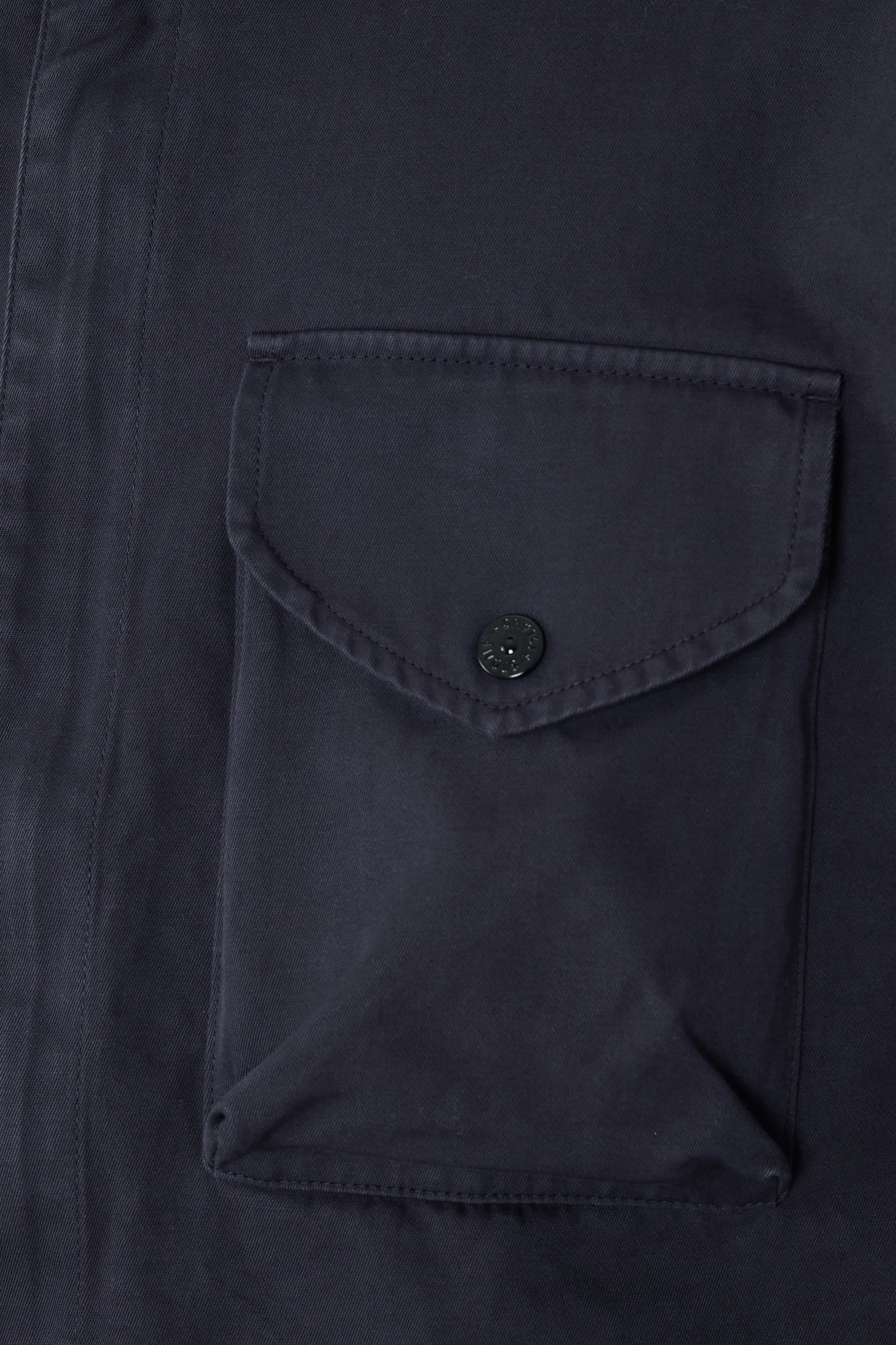 Zip-Up Chest Pocket Overshirt