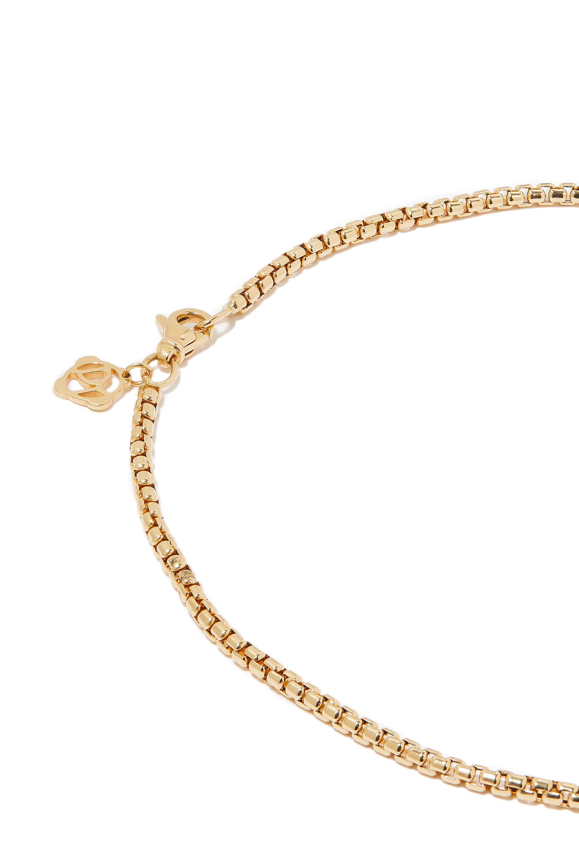 18in Box Chain Necklace, 18k Yellow Gold