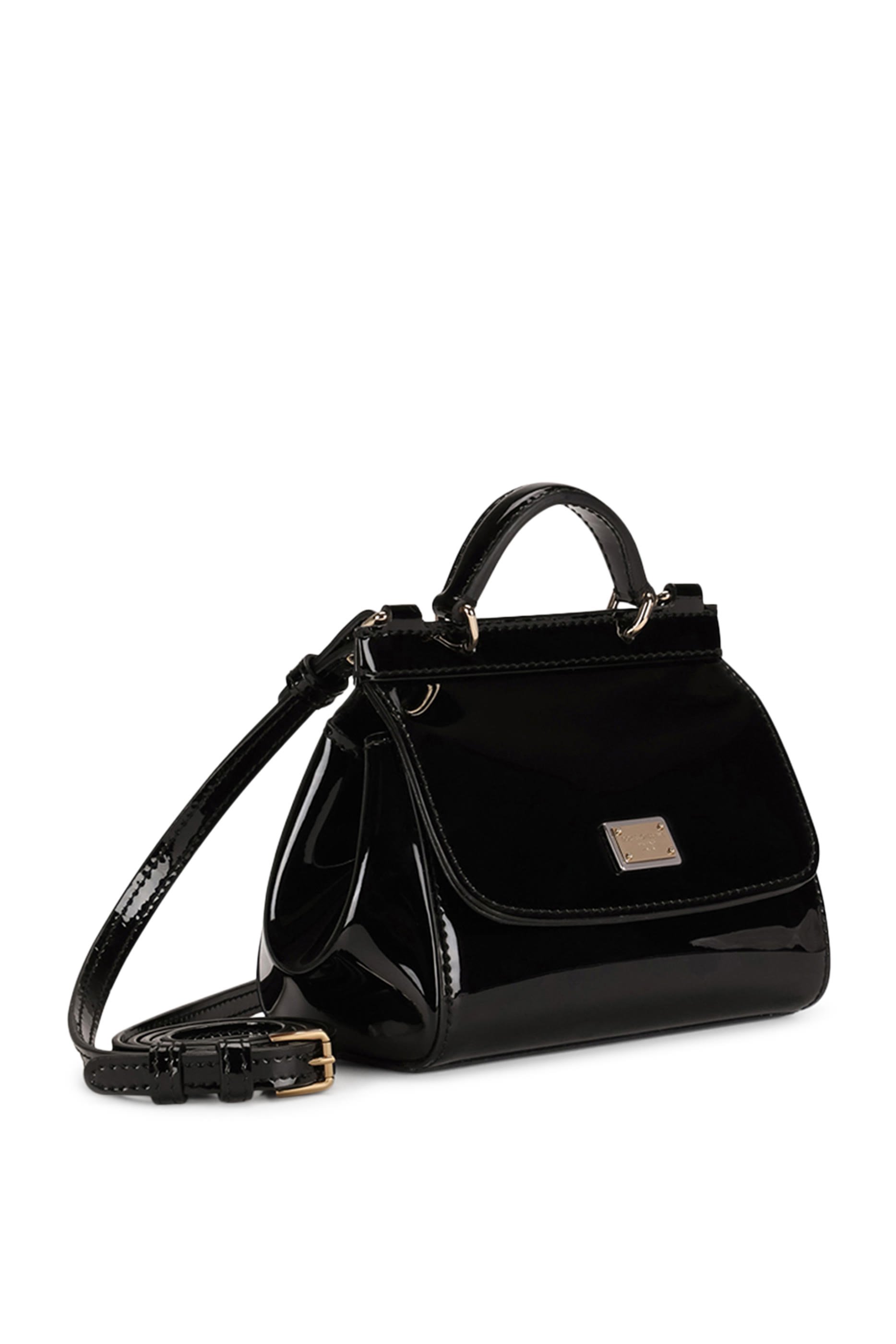Kids Patent Leather Mini Sicily Bag 