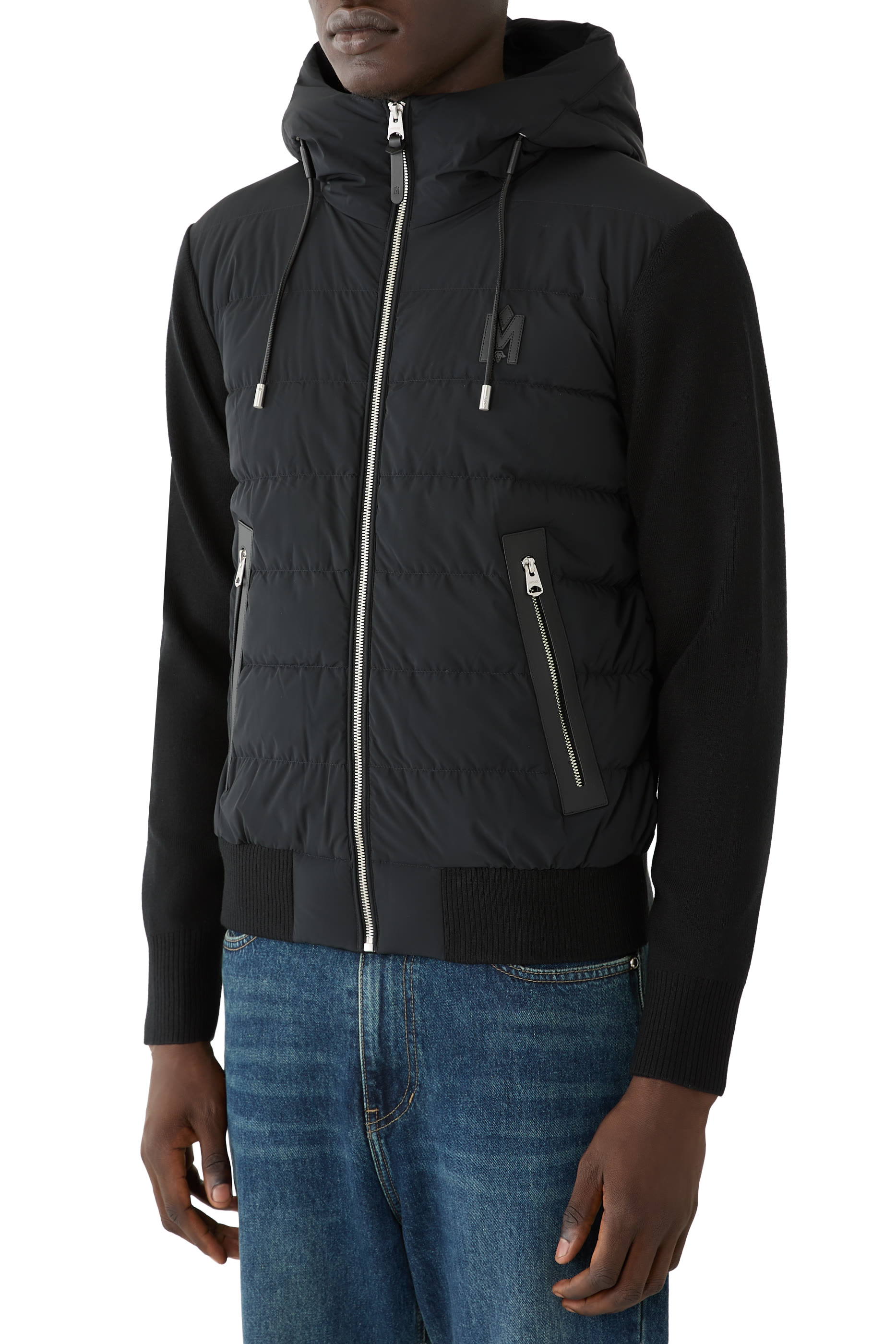 Andrew Quilted Hooded Jacket