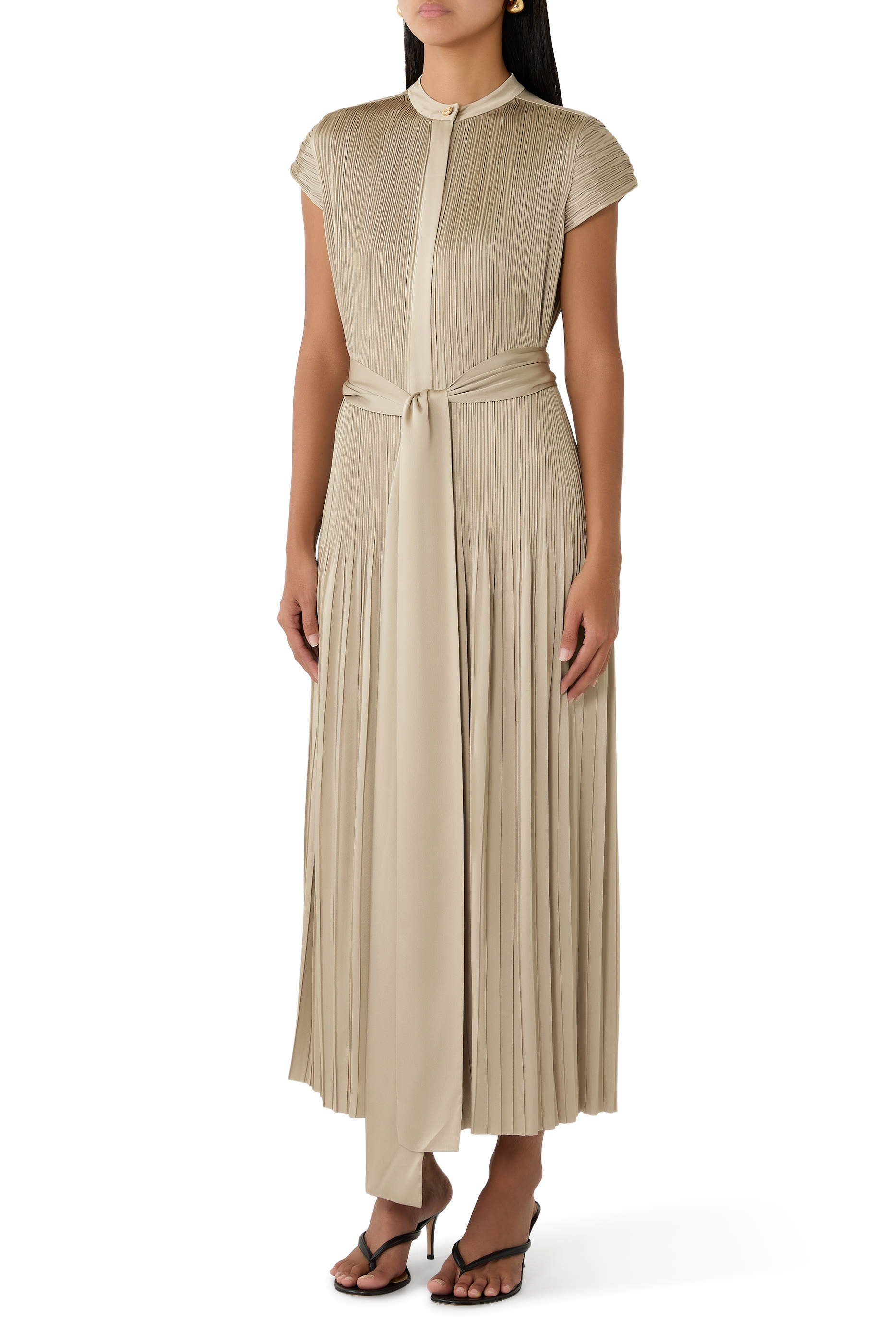 Phare Silk-Blend Satin Cocktail Dress