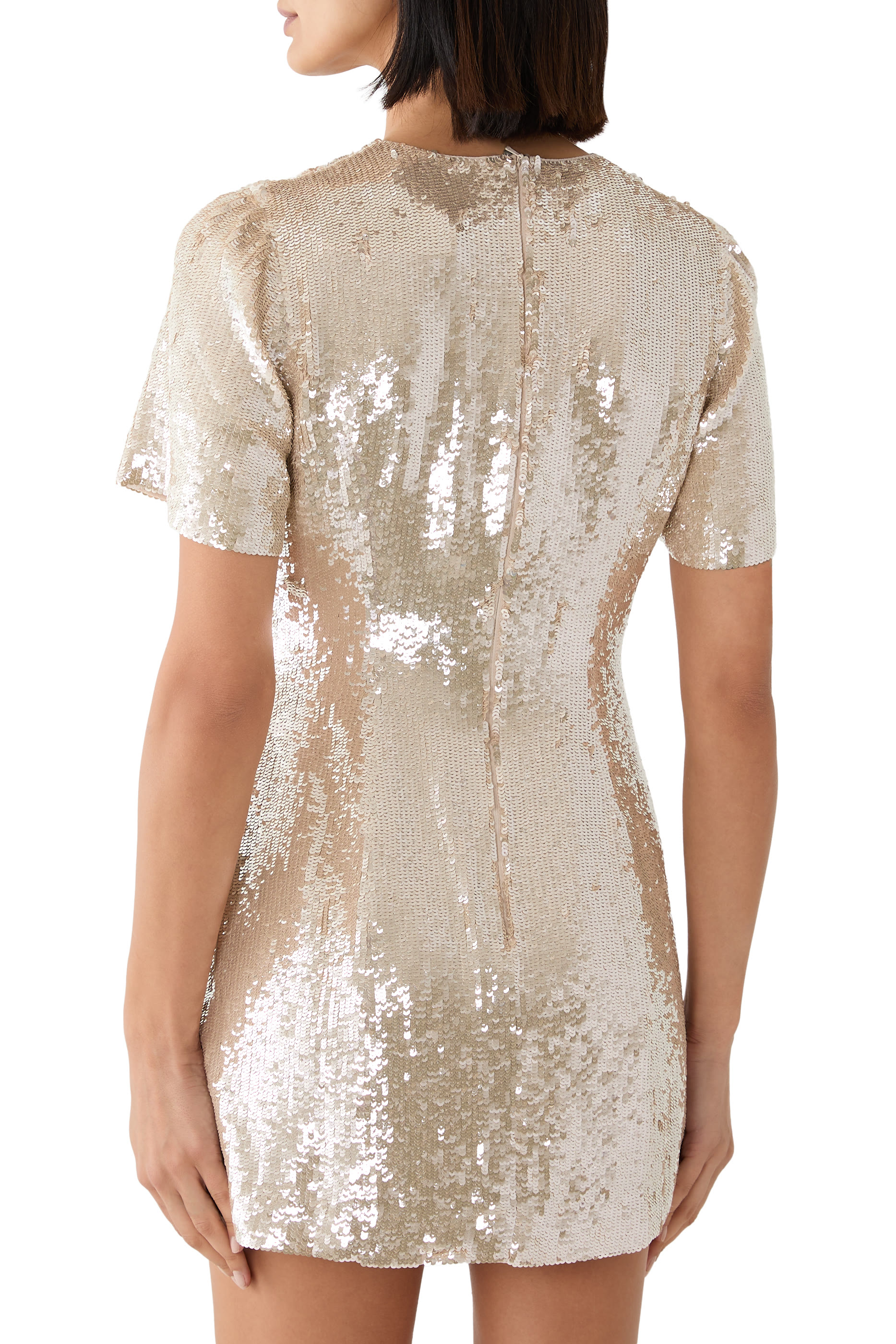Dusklight Lace Micro Mini Dress
