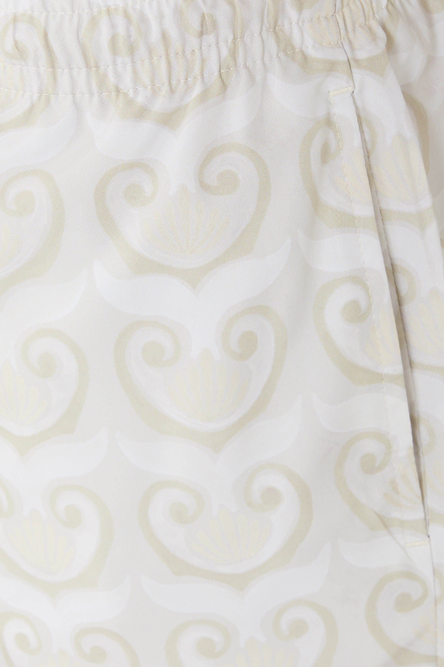 Painted Shell Print Swim Short