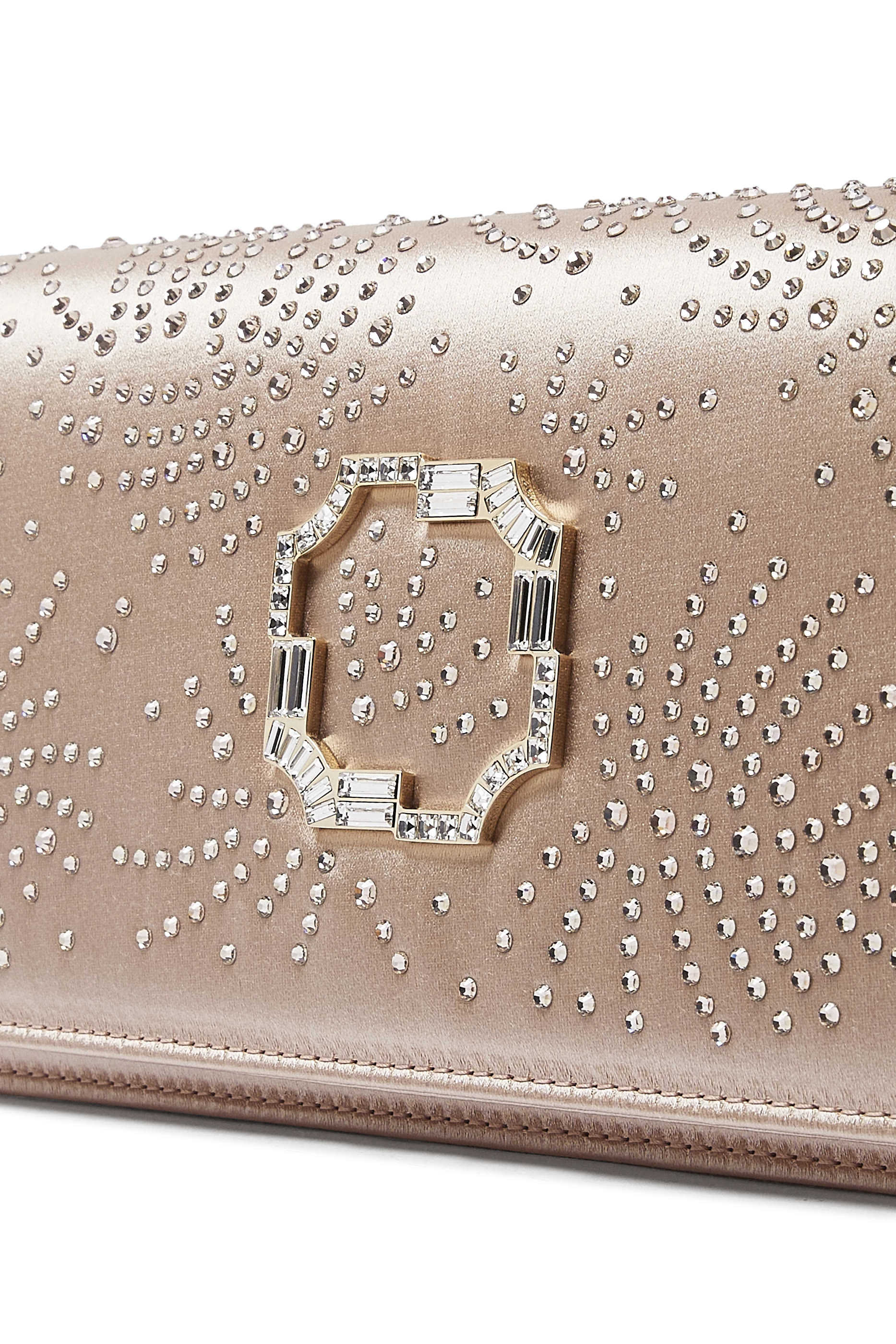 Vivien Crystal-Embellished Clutch Bag
