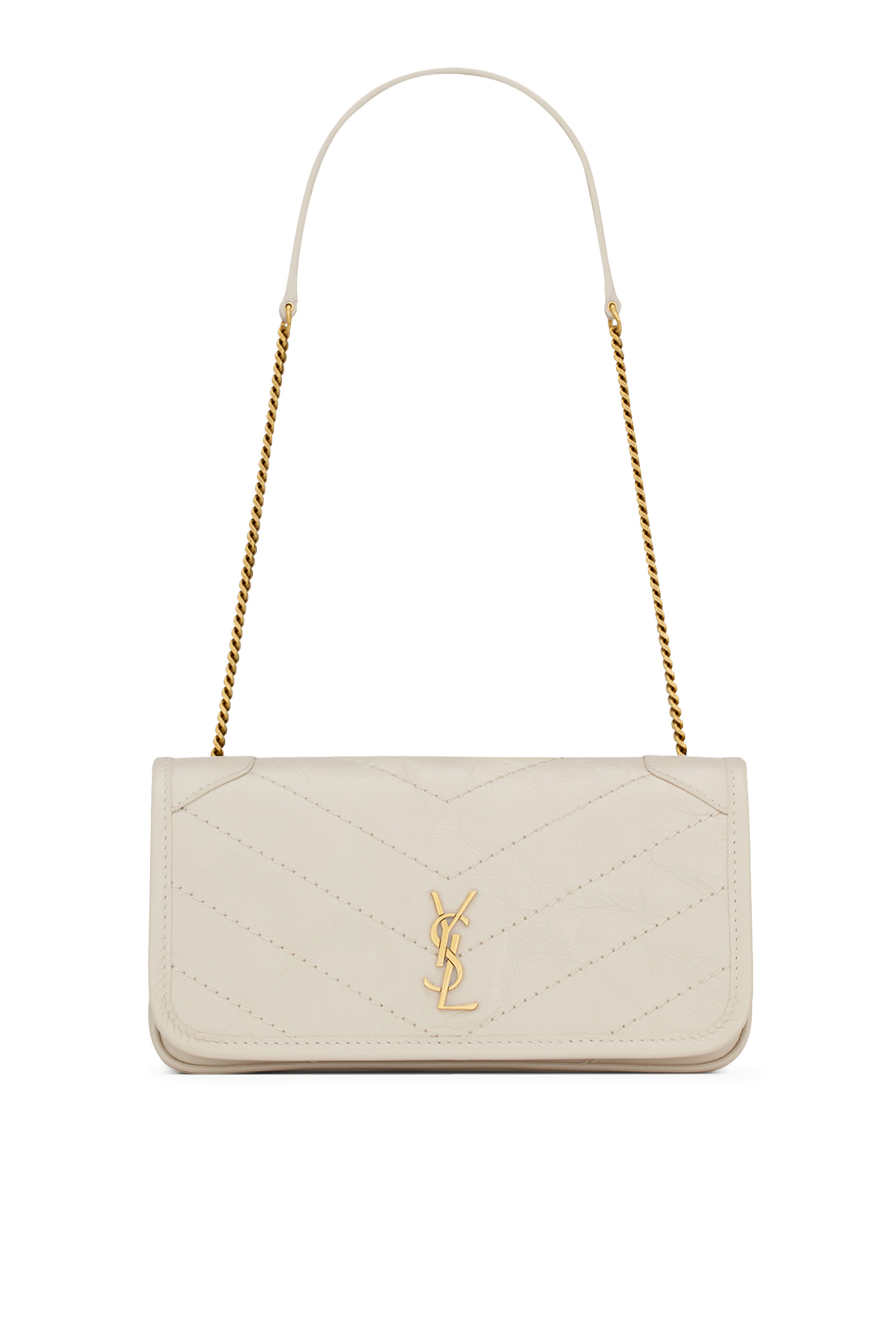 Niki Chain Pouch in Vintage Leather
