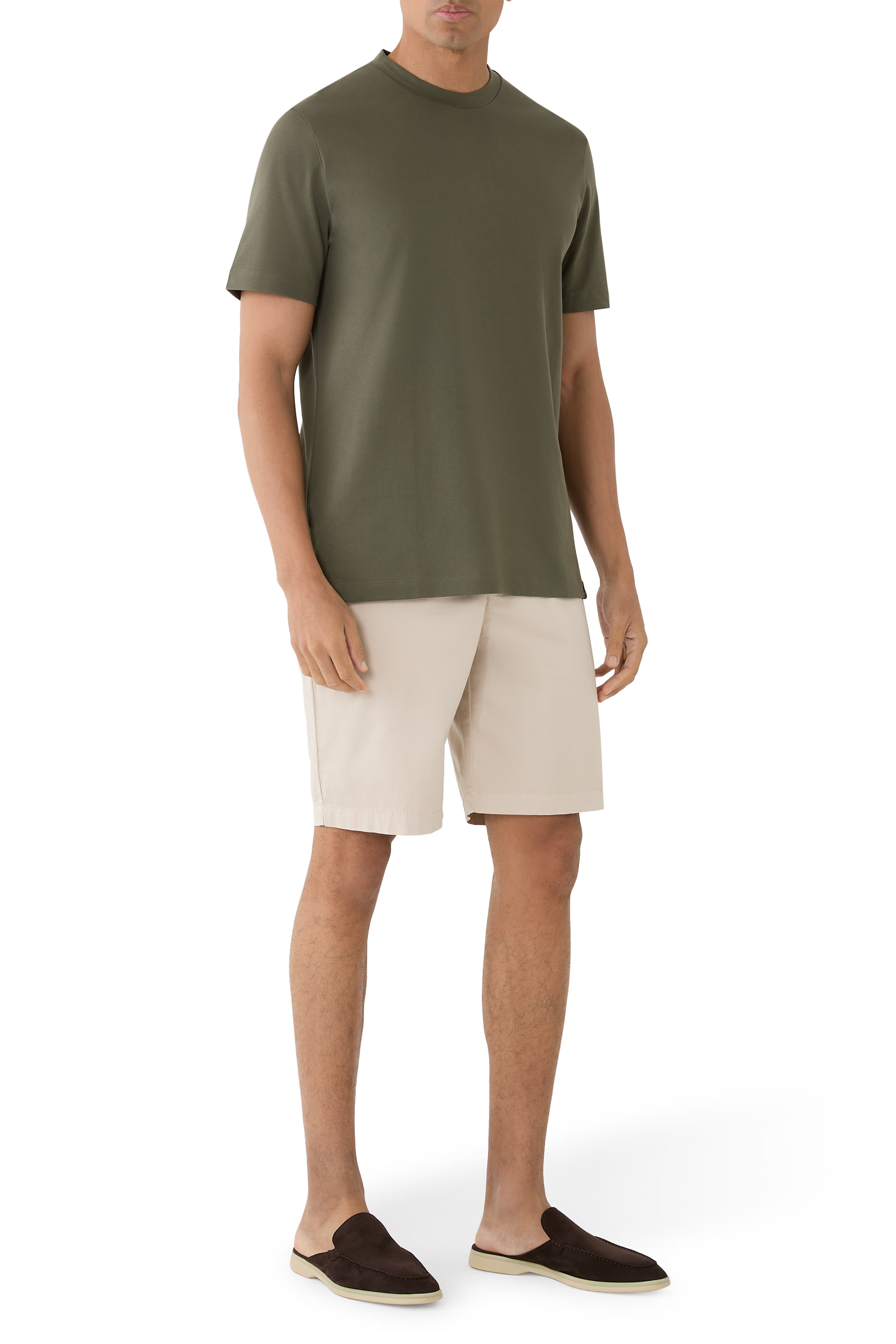 PSM93S Suede Loafers