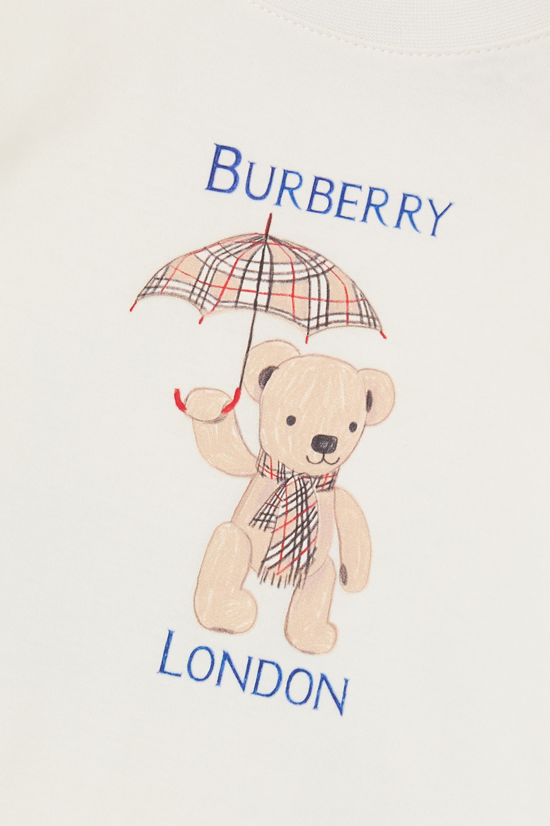 Kids London Bear Cotton T-Shirt