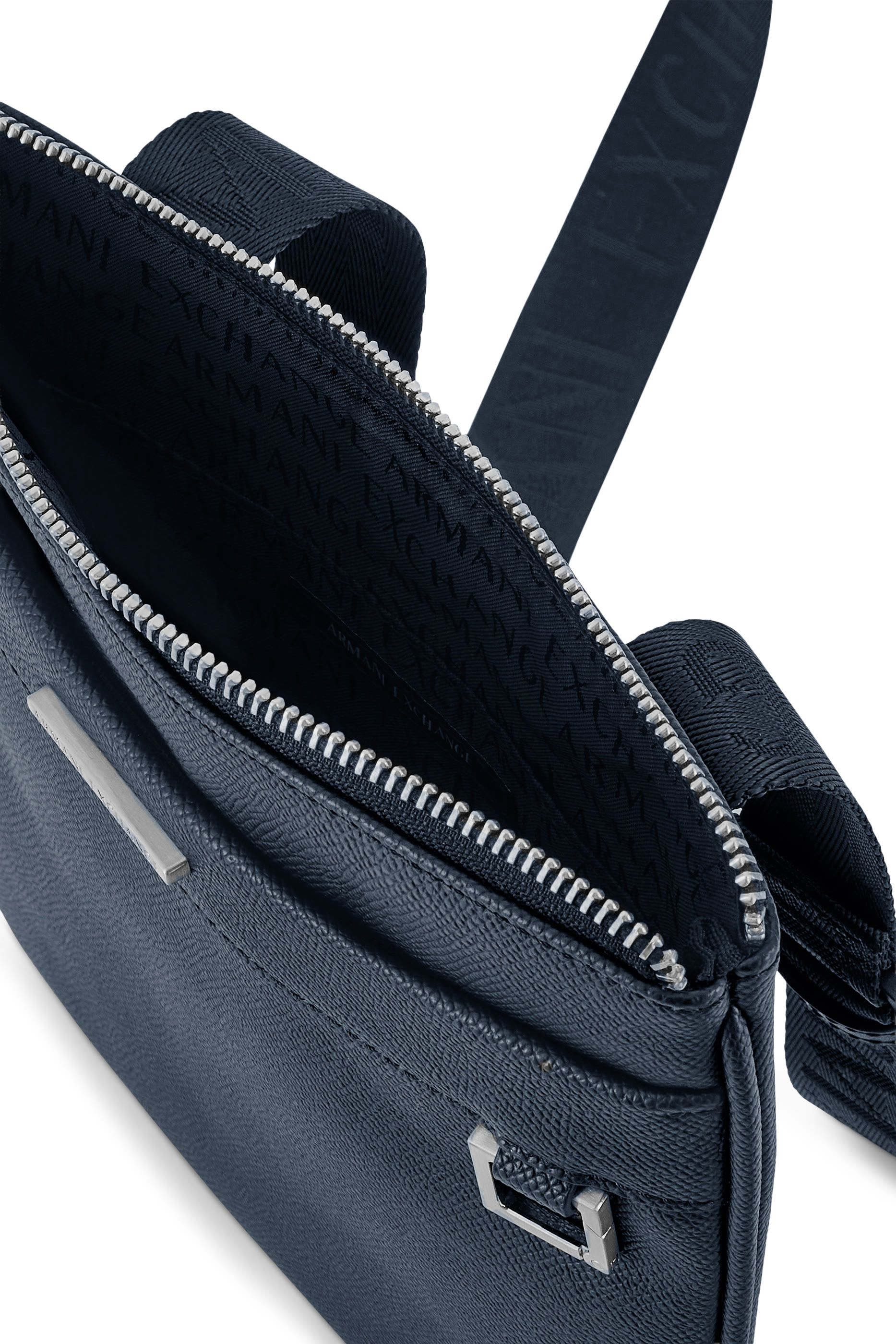 Logo Technical Fabric Crossbody Bag