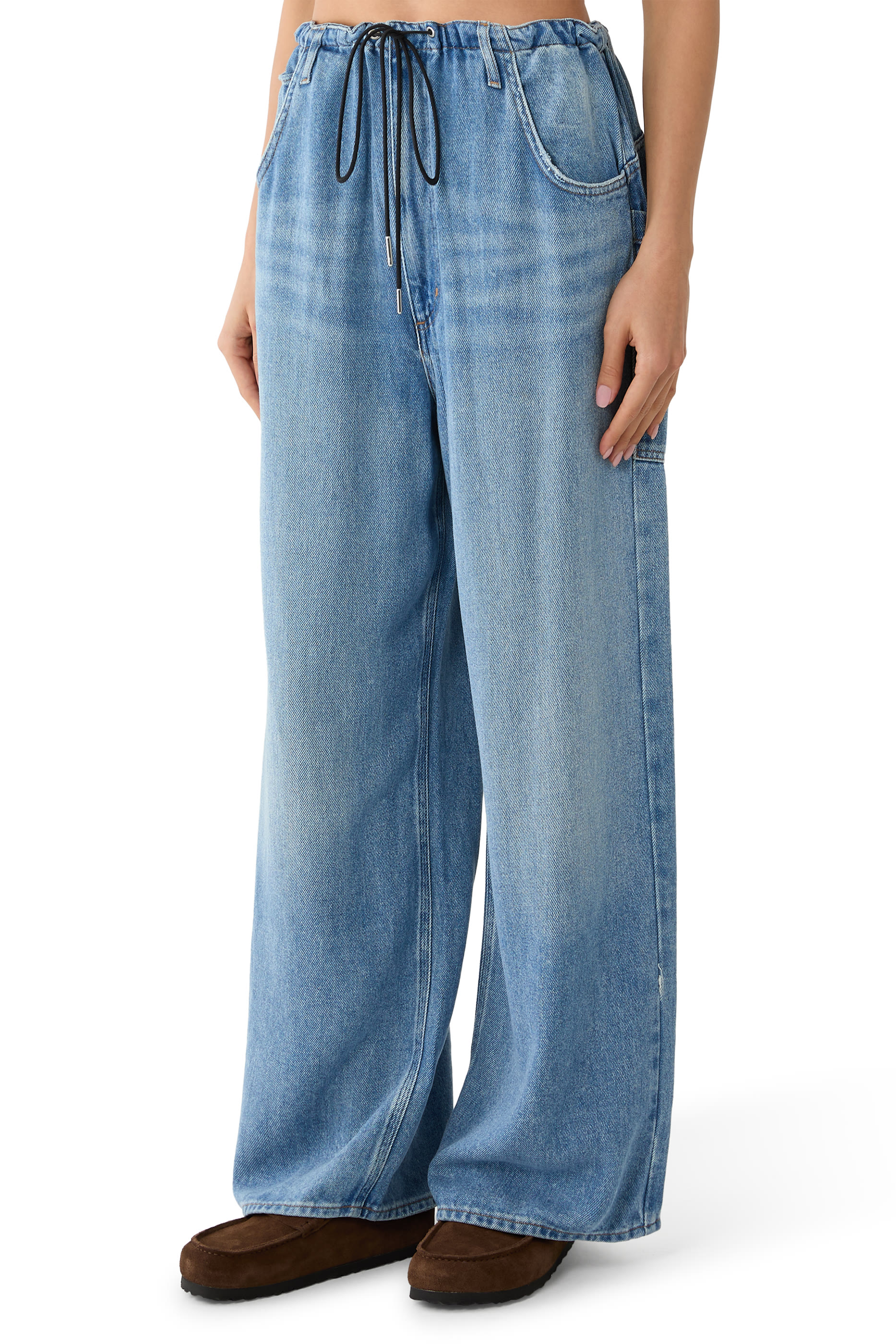 Shaw Wide-Leg Jeans