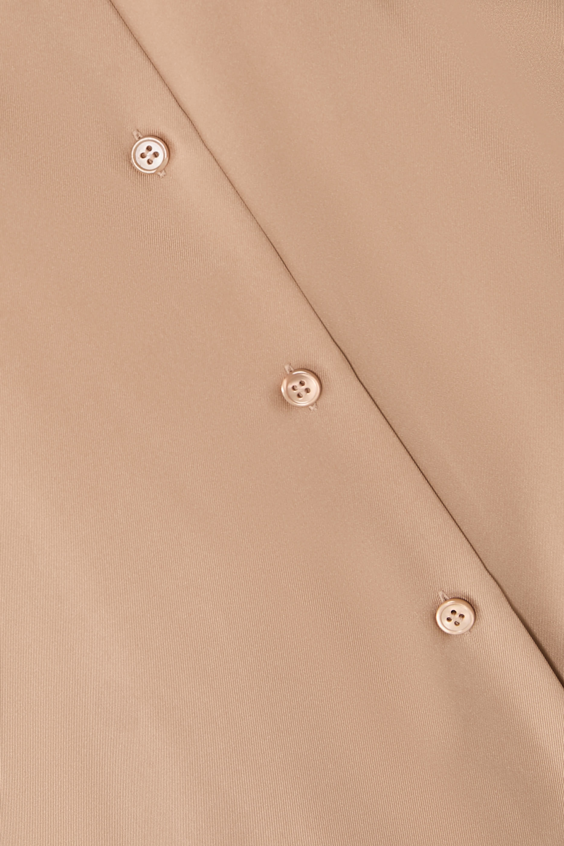 Signature Elongated Silk Shirt