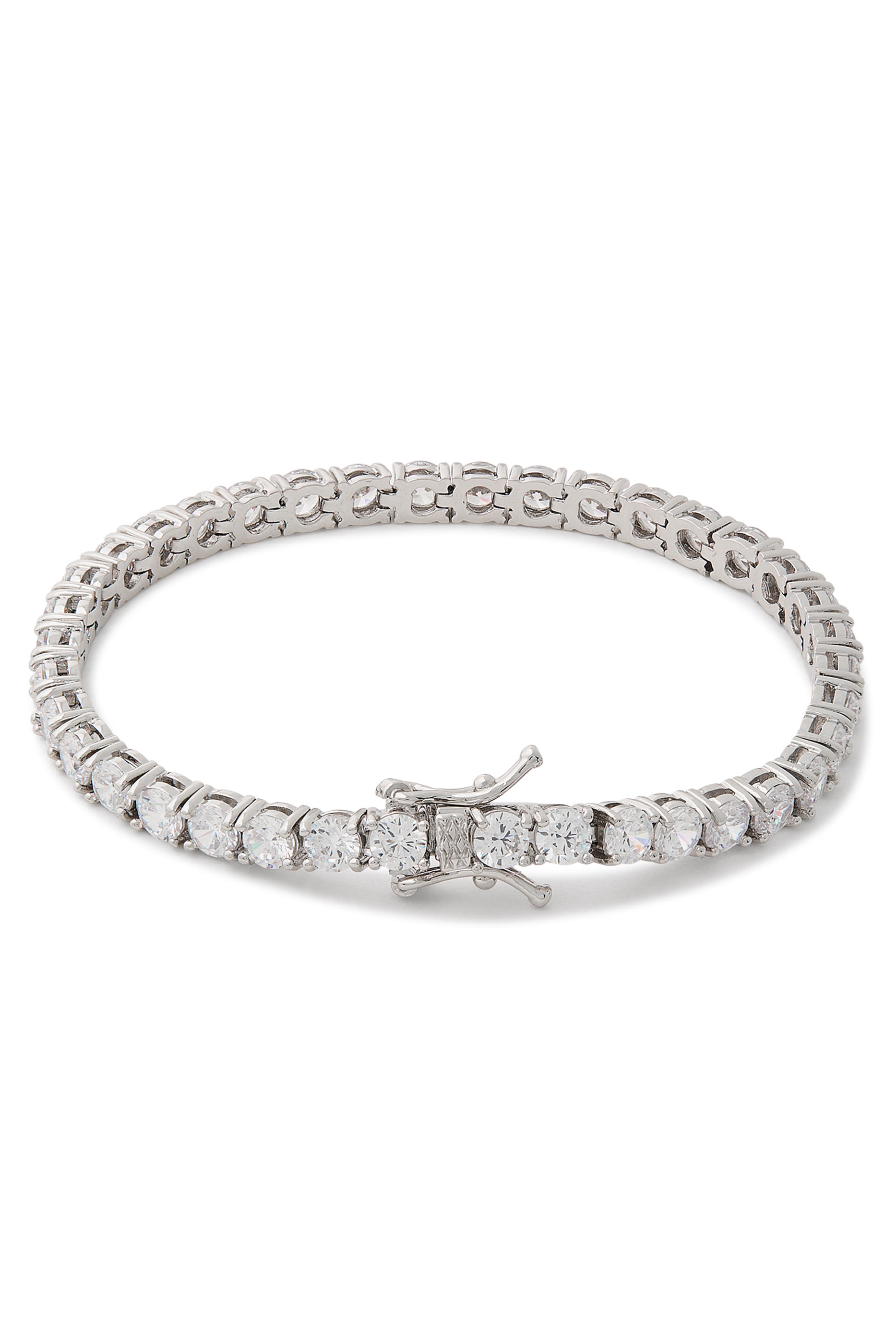 Round Classic Tennis Bracelet 