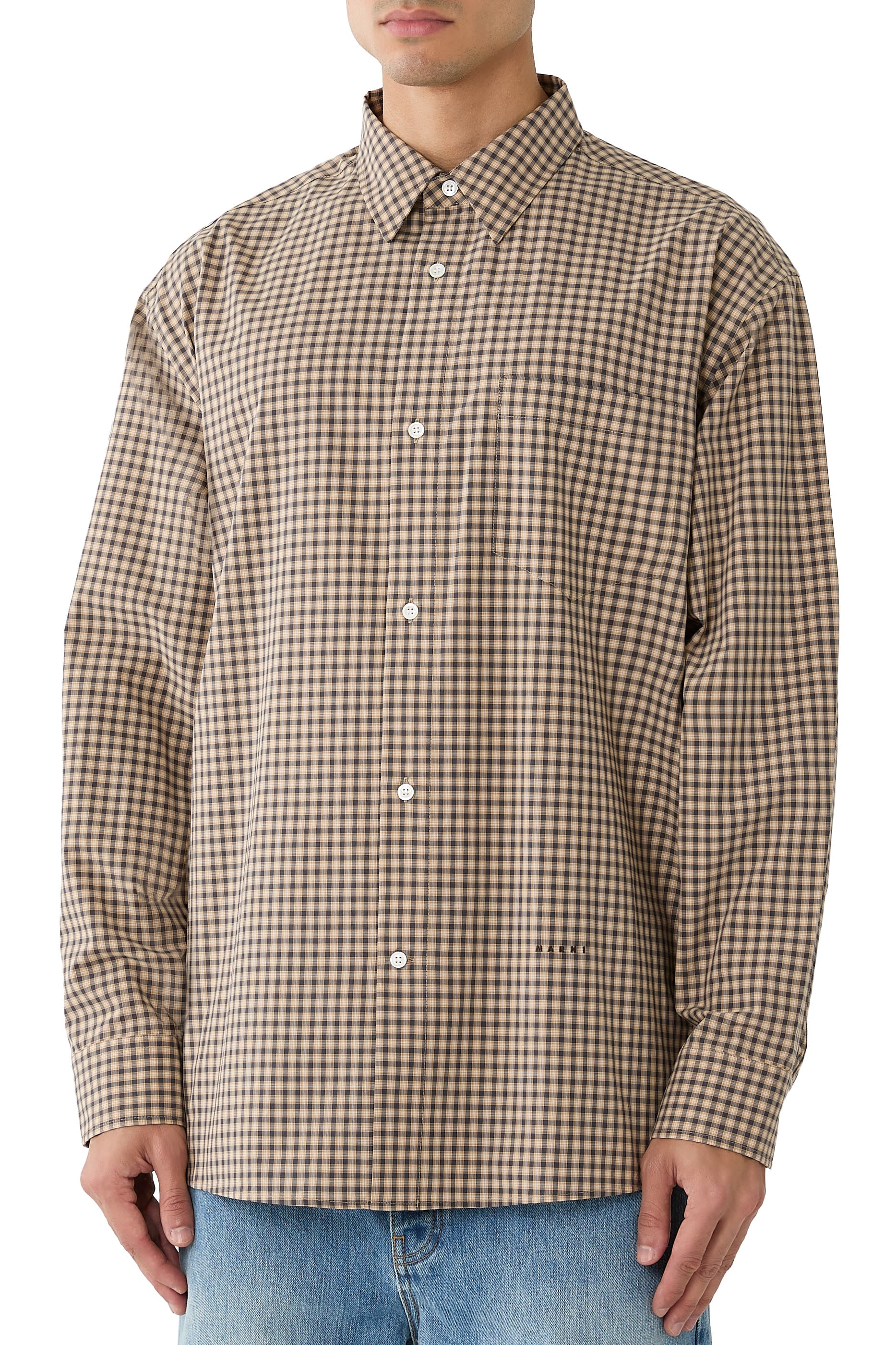Shirt with Micro-Check