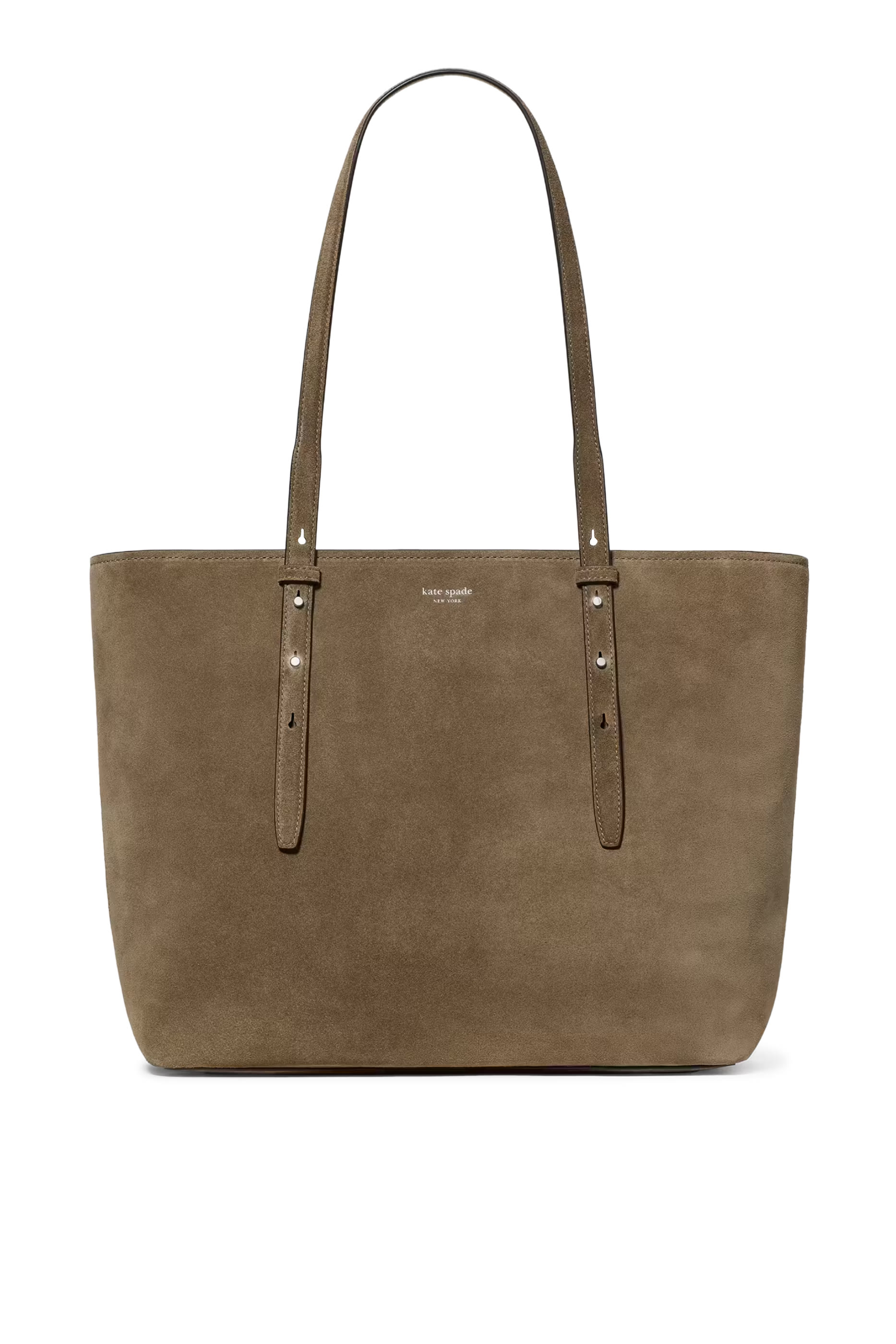 Do It All Suede Zip Tote Bag