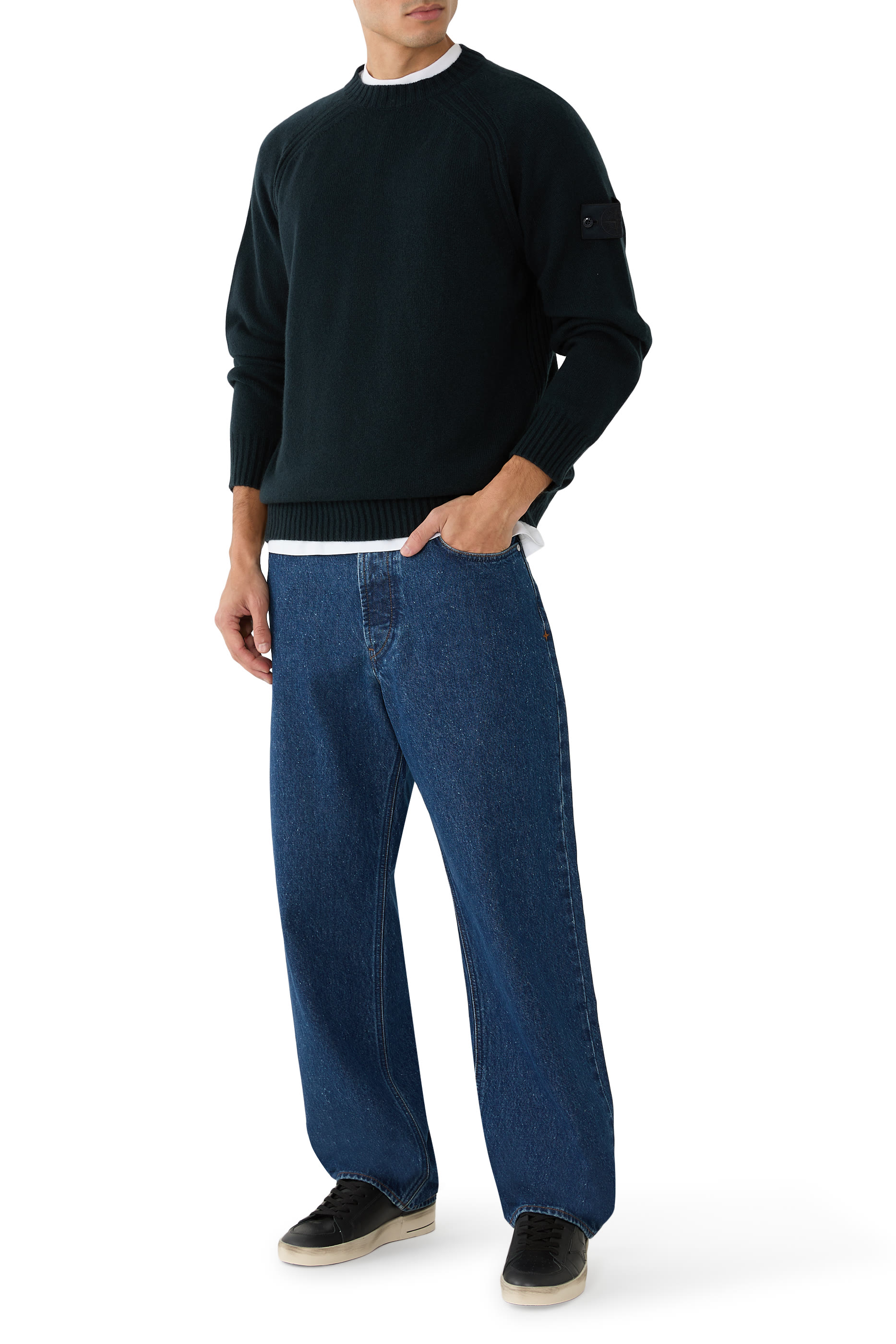 Logo Patch 5-Pocket Jeans