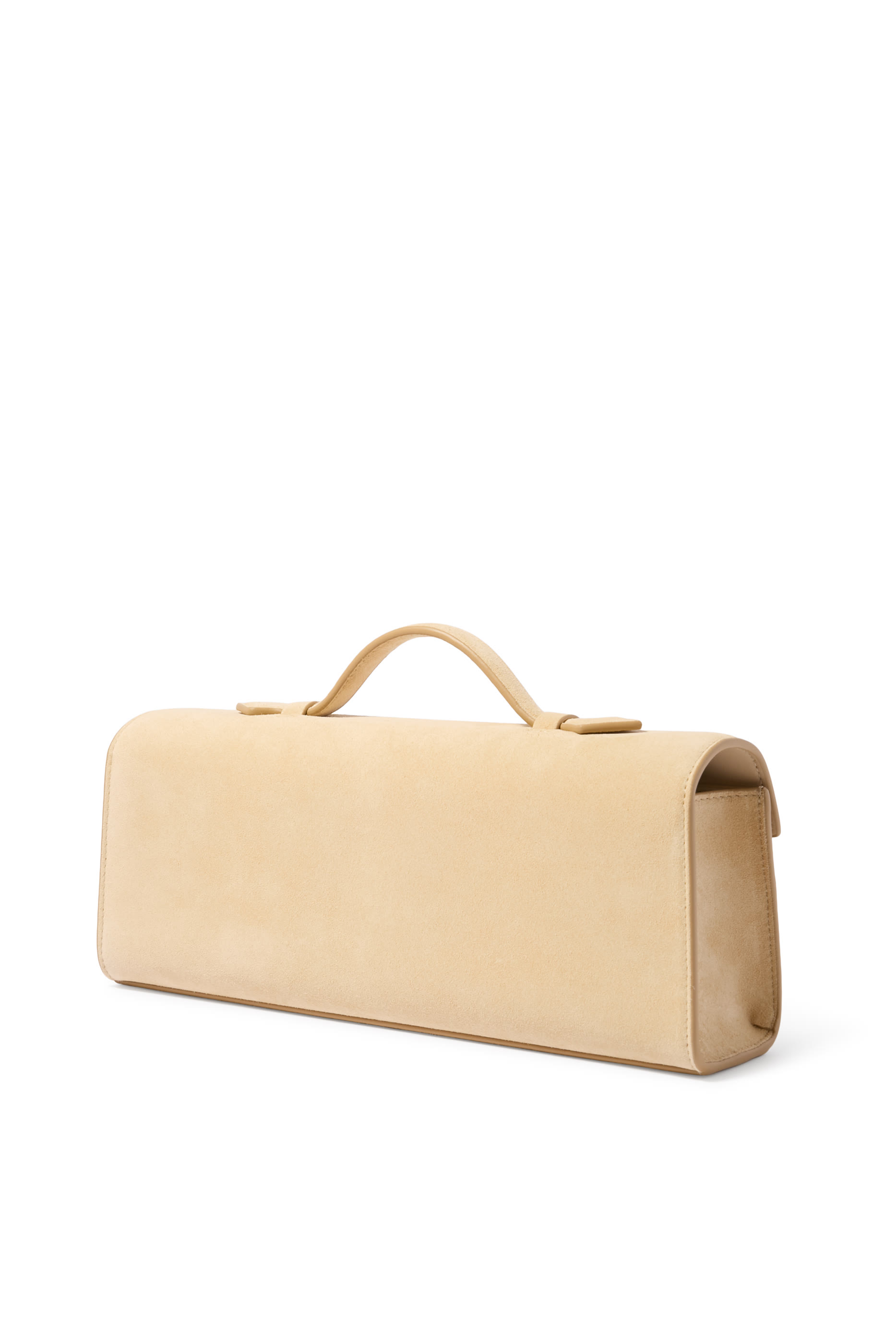 Slim Symmetry Pochette in Suede