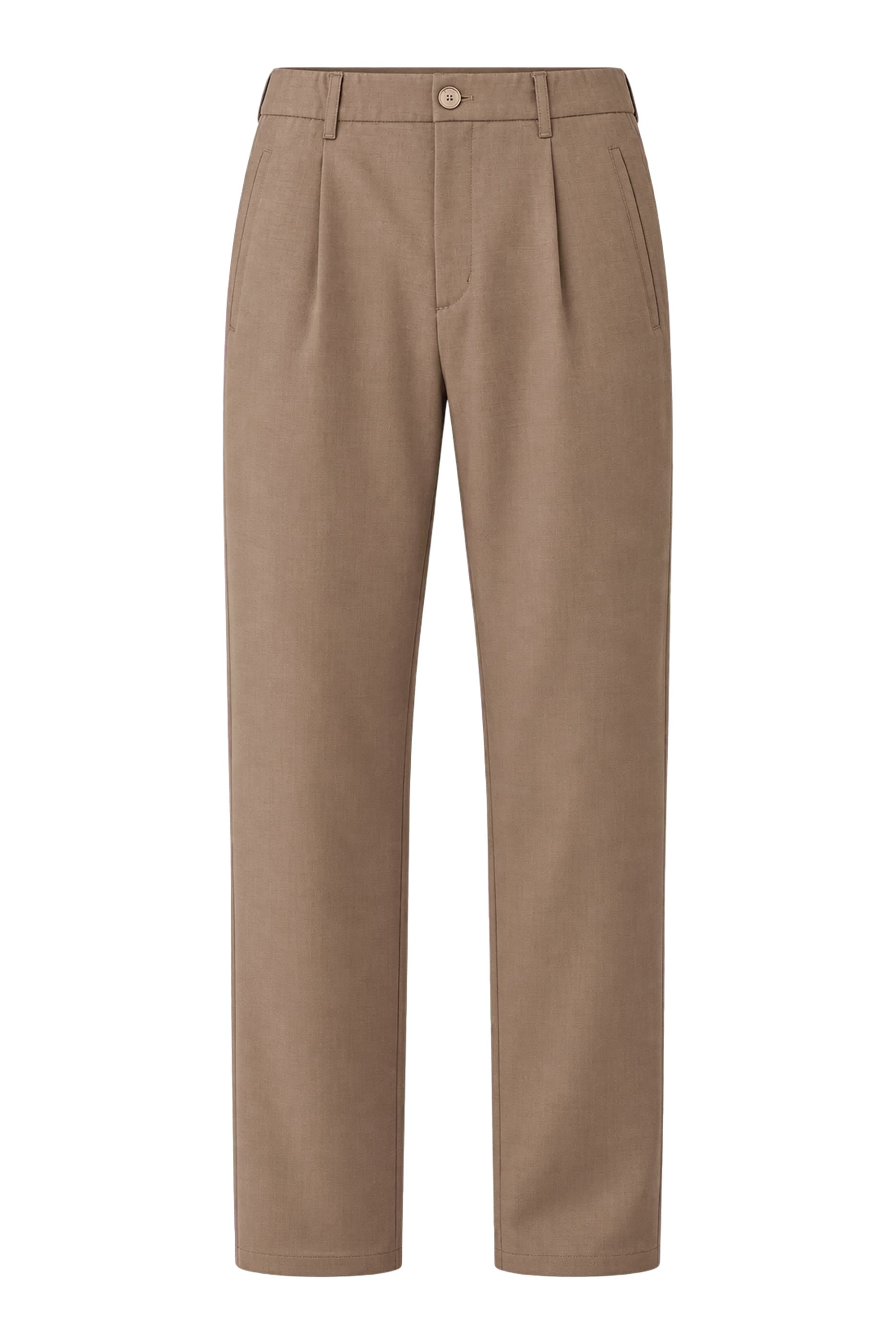 Wool Gabardine Trousers