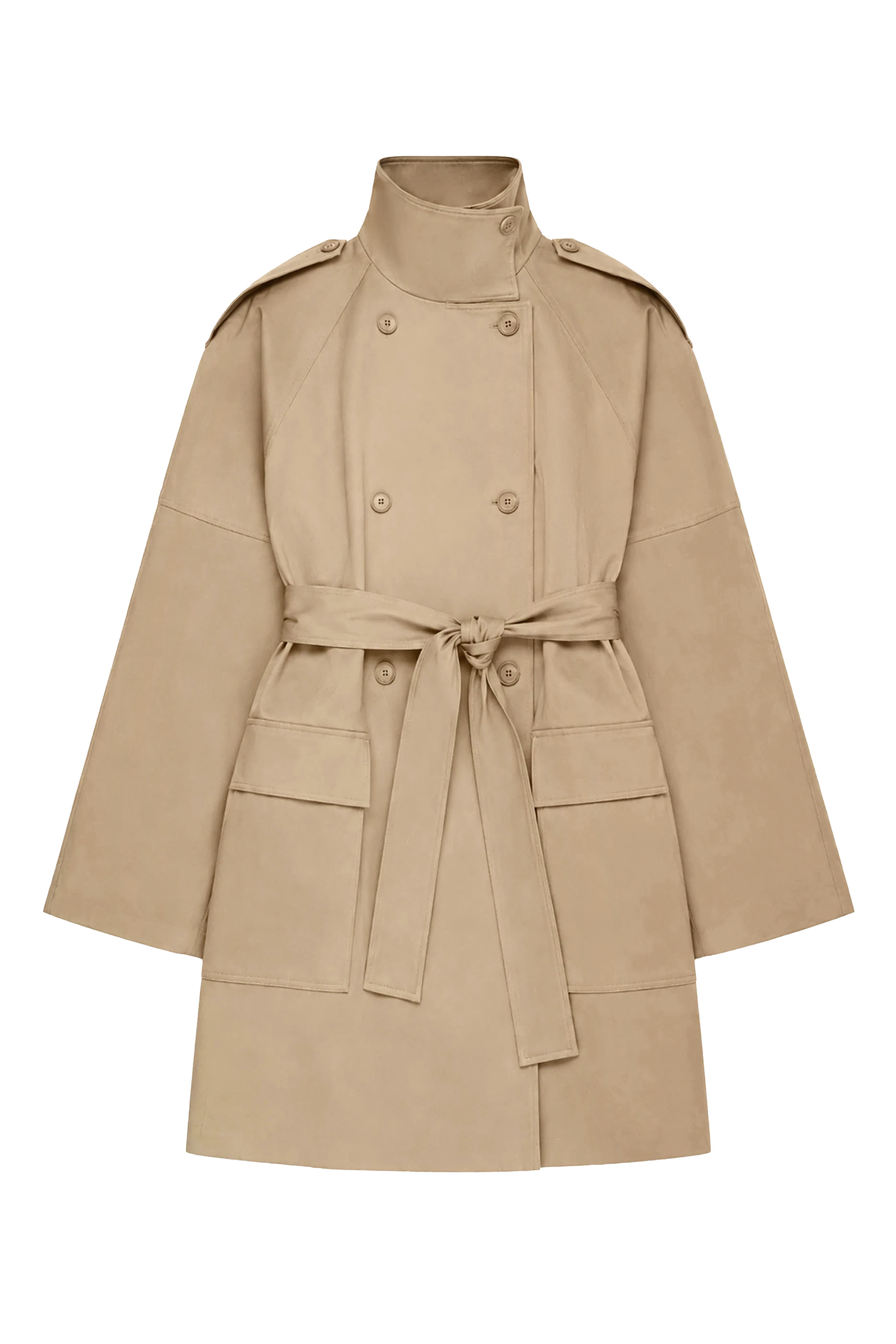 Tess Midi Short Trench
