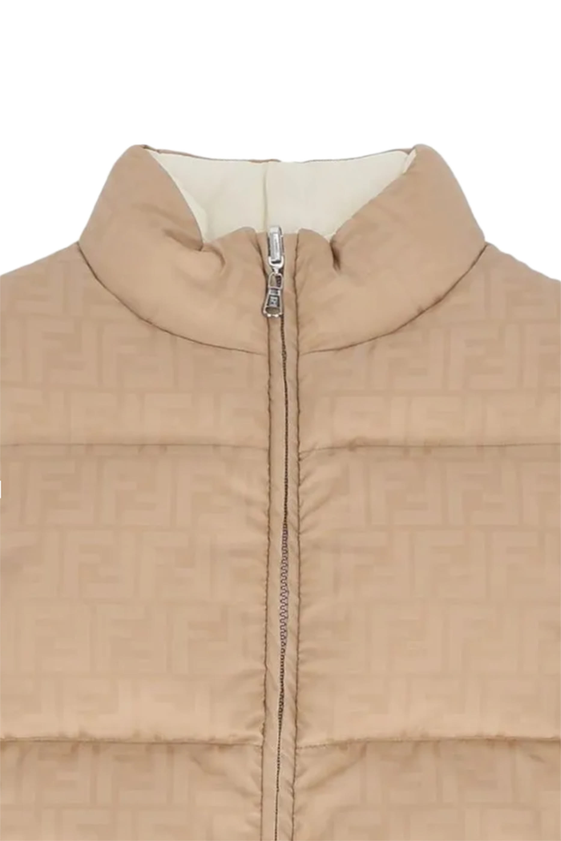 Kids  Reversible FF Jacquard Gilet