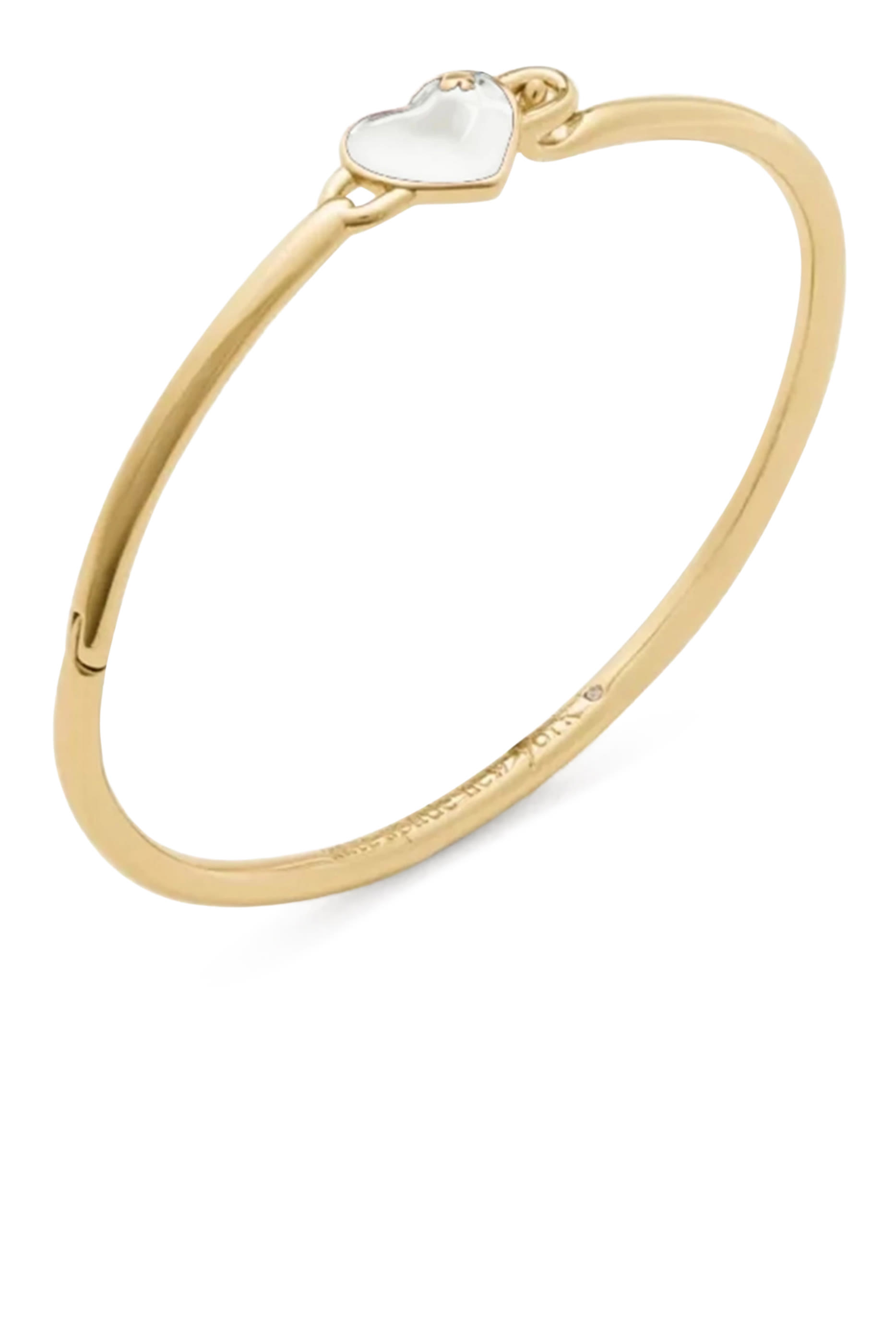 Heart Spade Solitaire Bangle