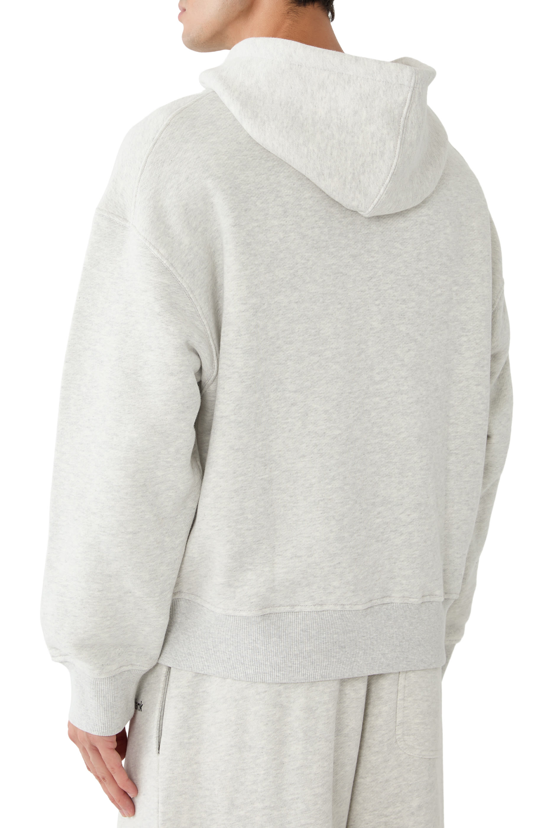 Dual Logo Zip Hoodie