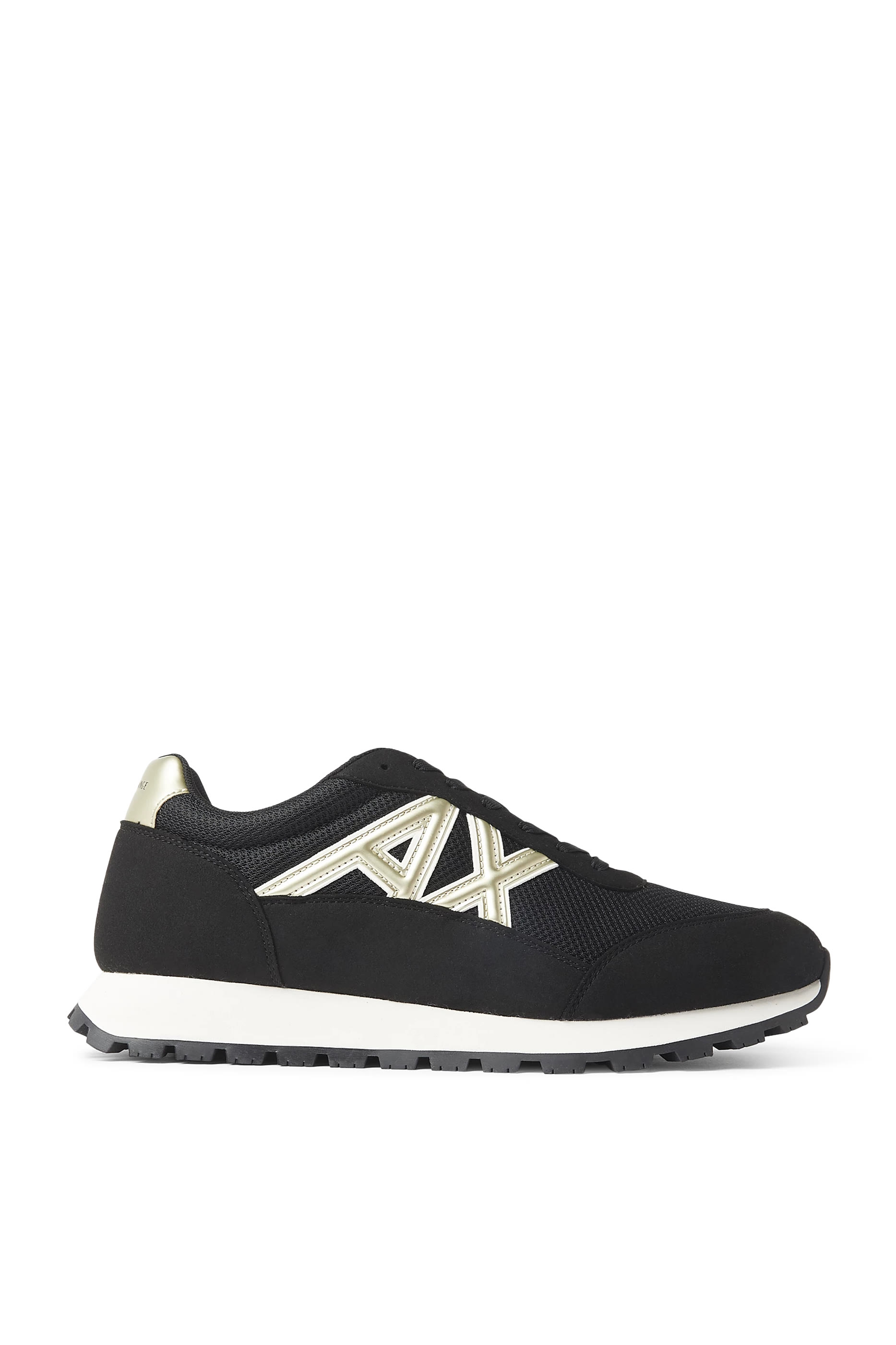 Drop Side AX Logo Low-Top Sneakers