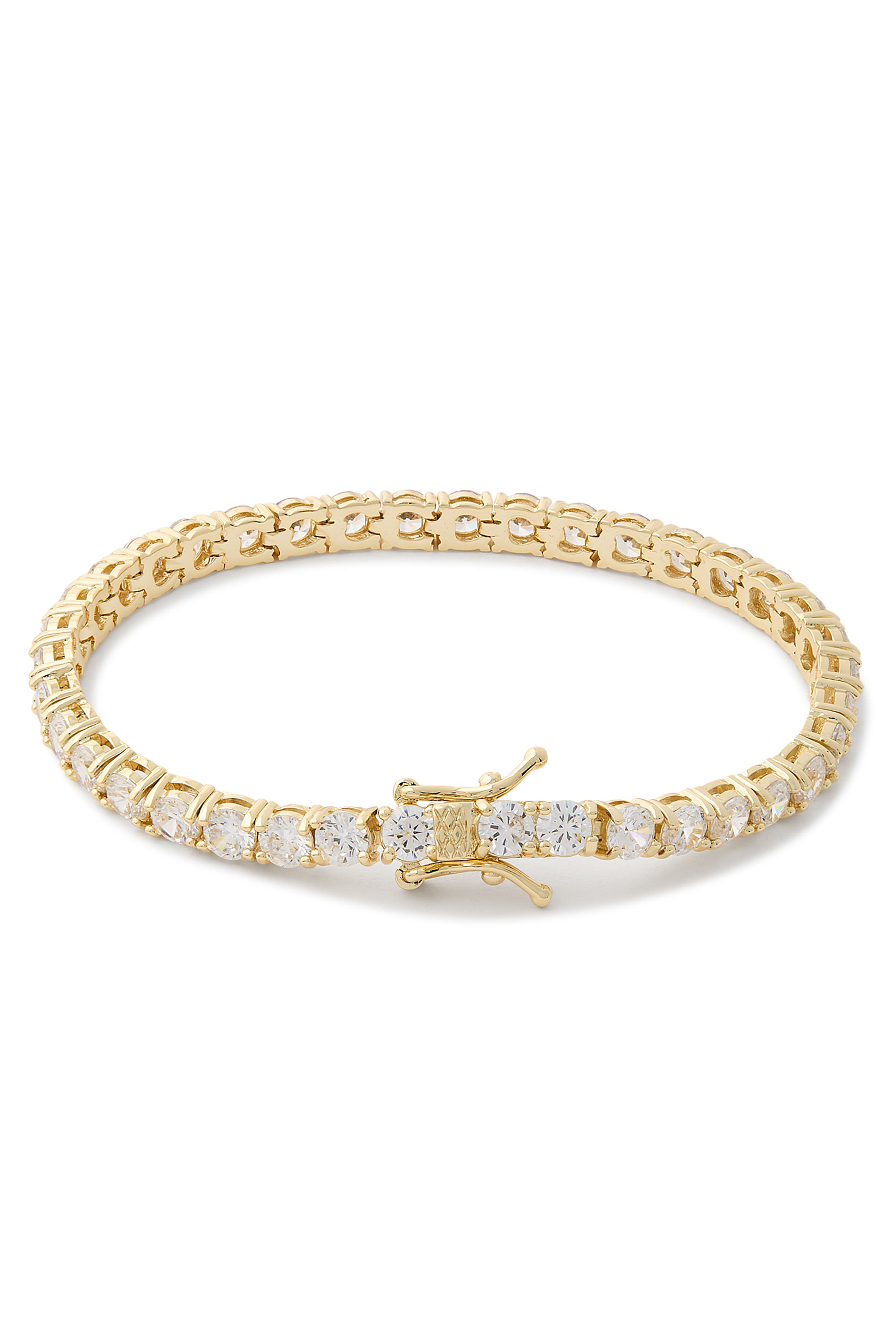 Round Classic Tennis Bracelet 