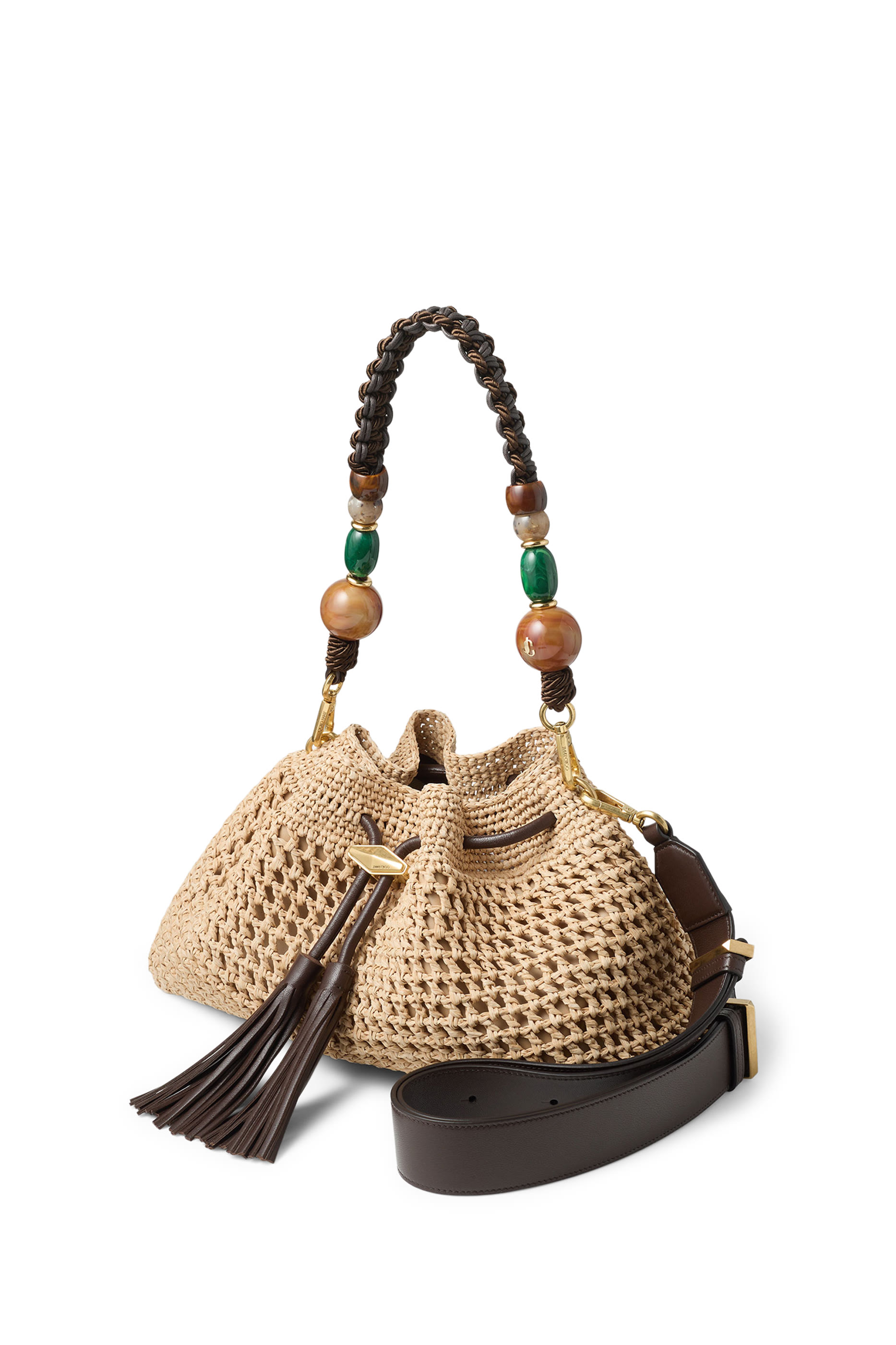Cinch Crochet Shoulder Bag