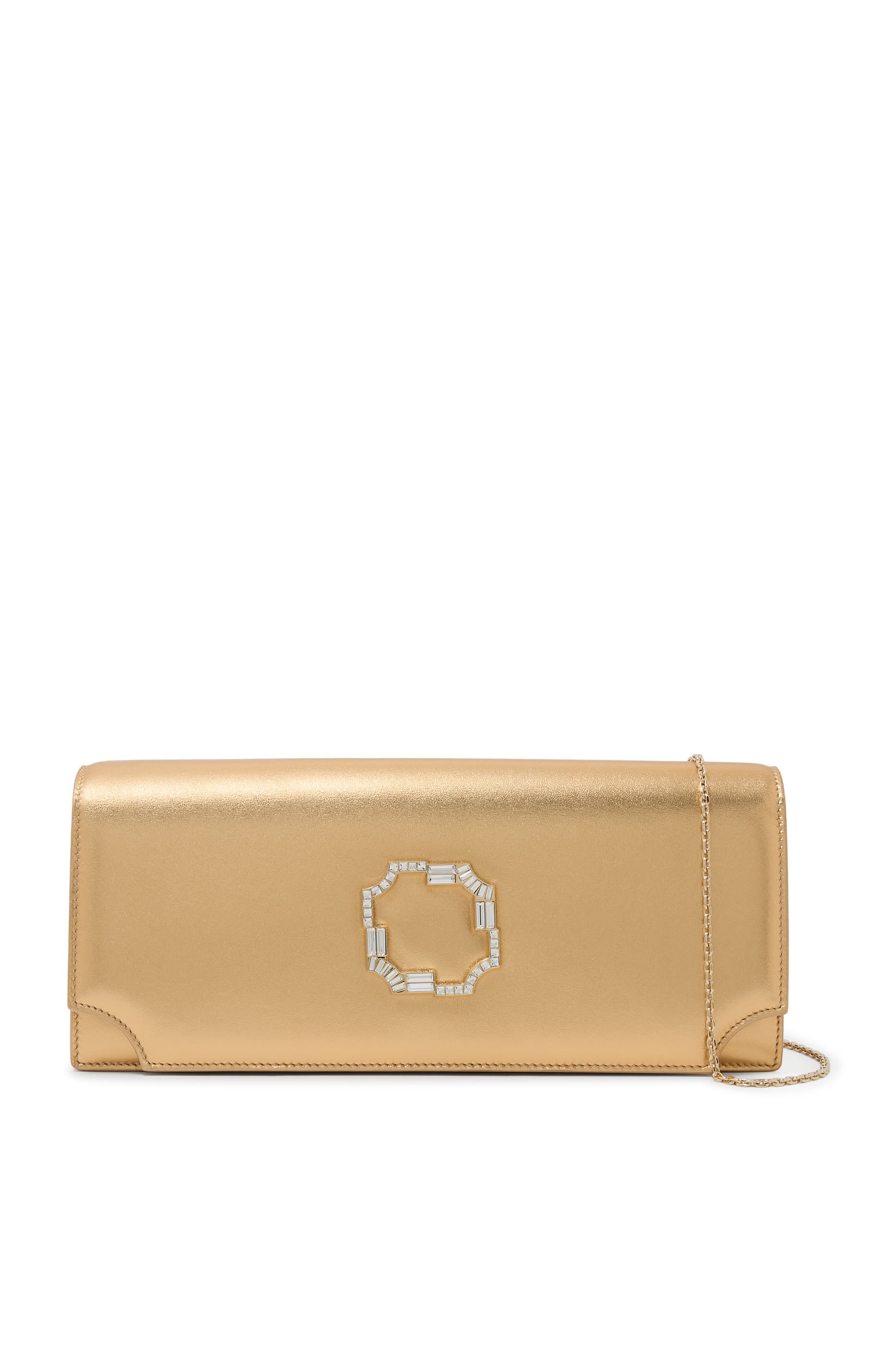 Vivien Leather Clutch Bag 