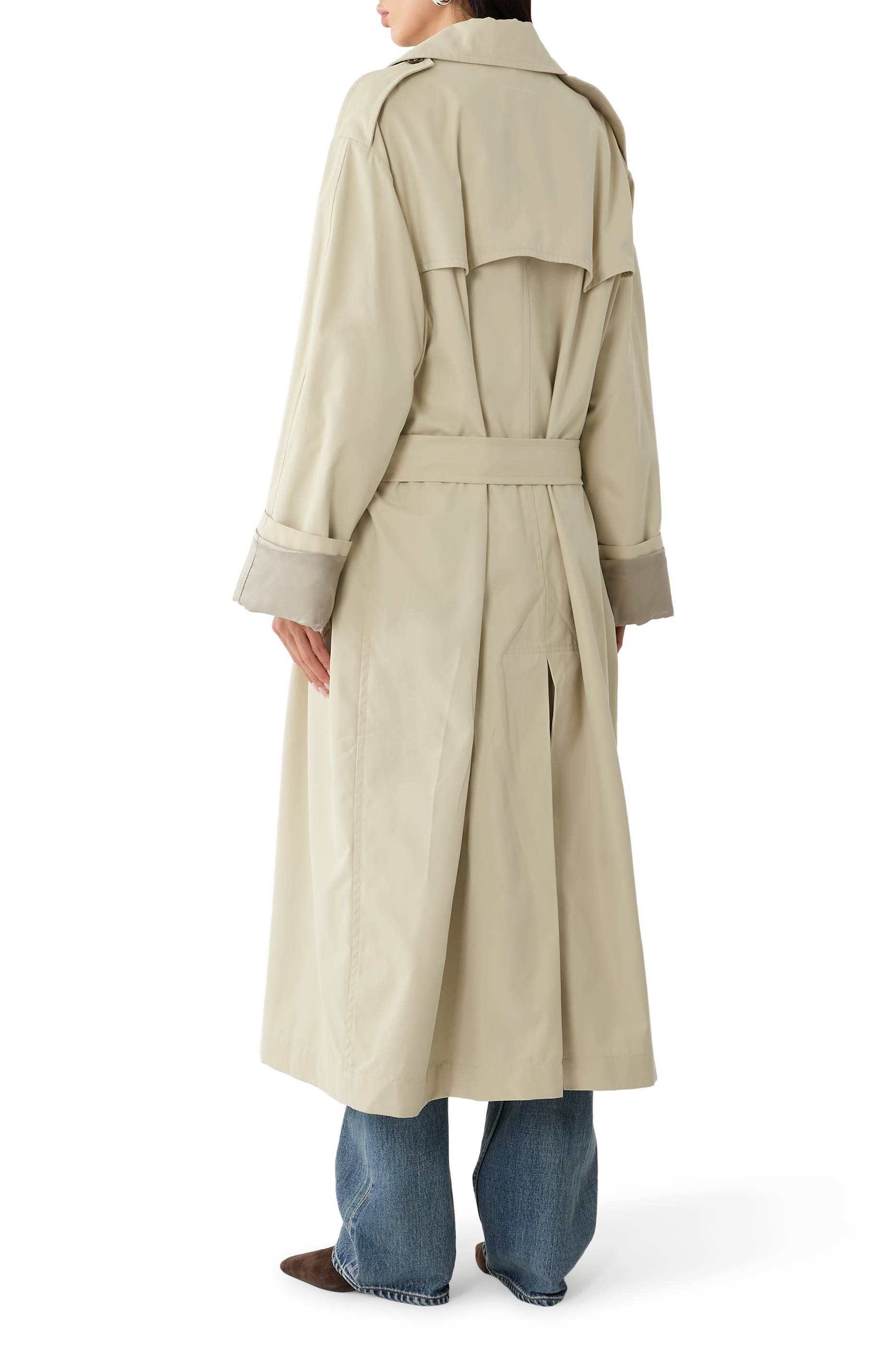 Double-Breasted Trench Coat
