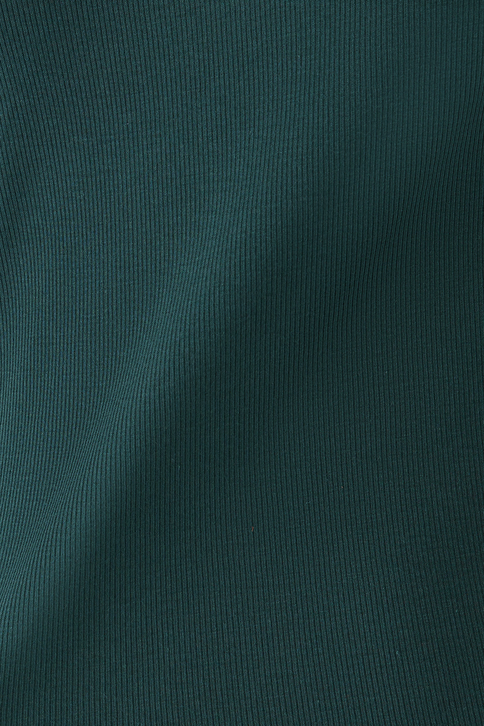 Ribbed Cotton Modal T-Shirt