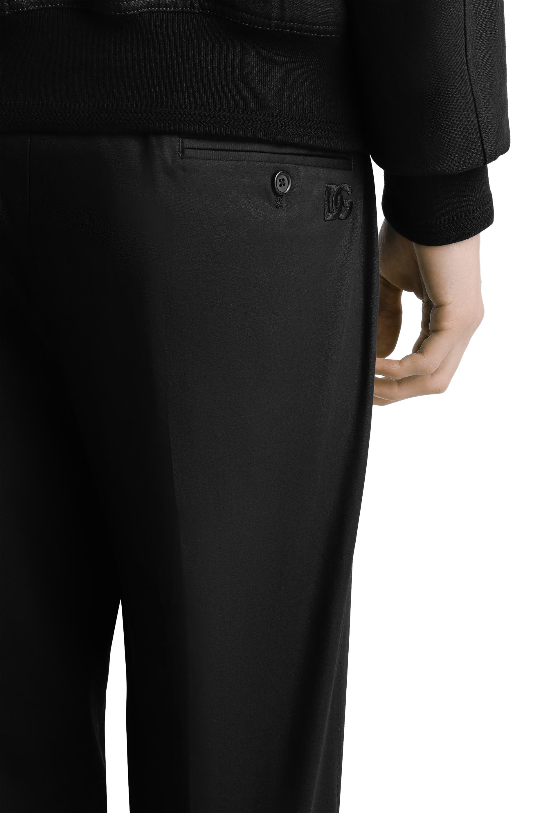 Cotton Gabardine Trousers