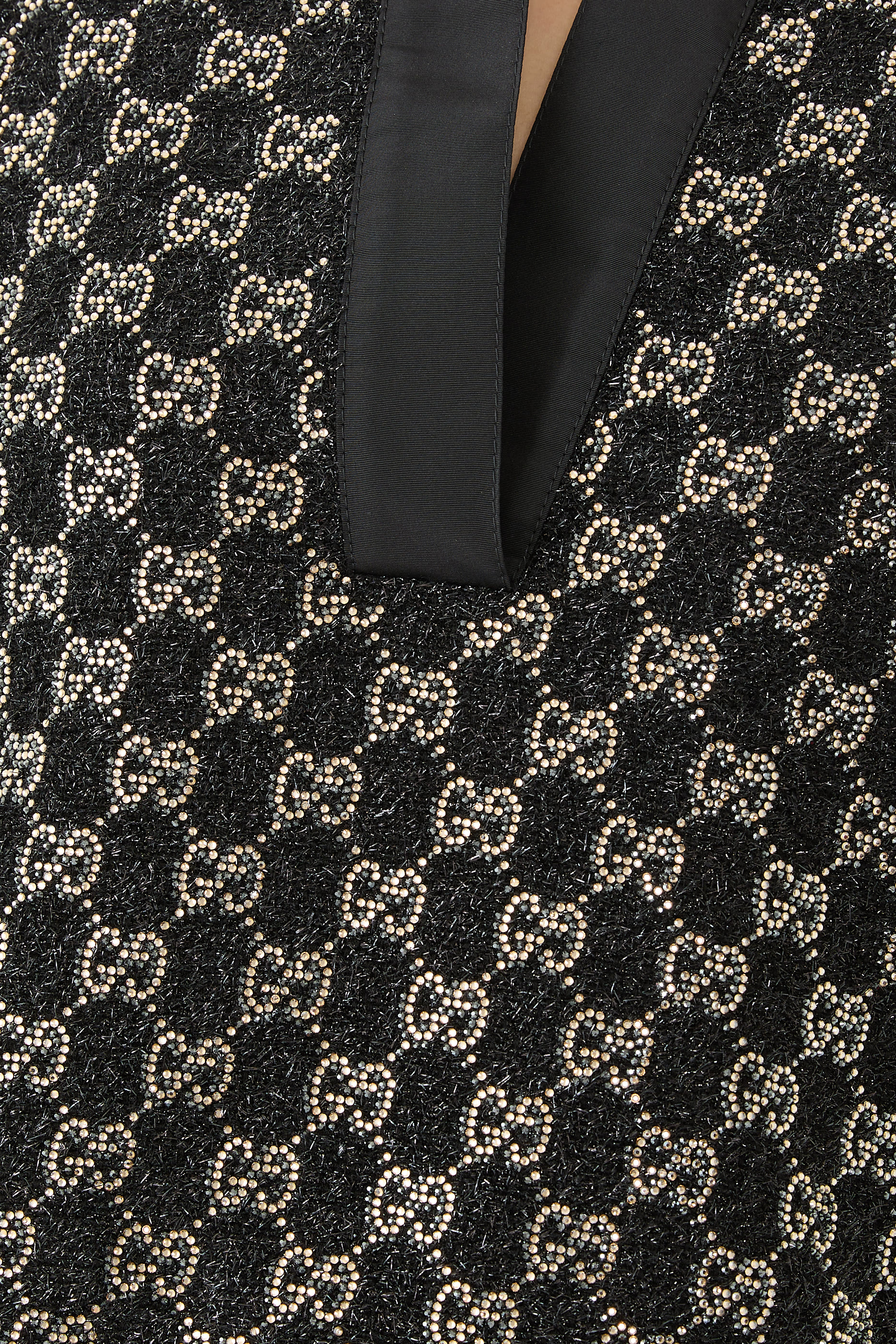 GG Wool Tweed Lam&eacute; Top