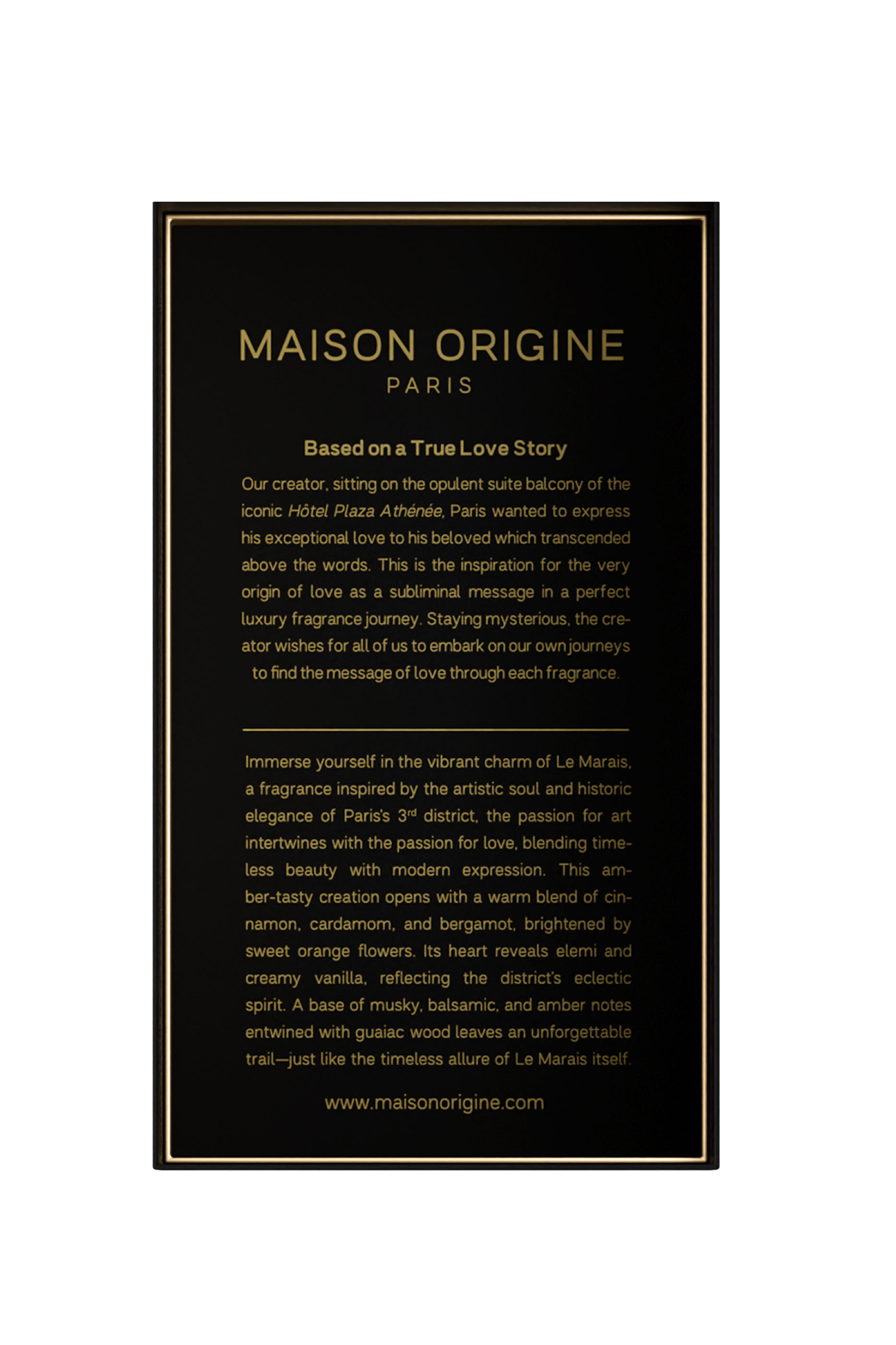 Gold O3&egrave; Extrait de Parfum