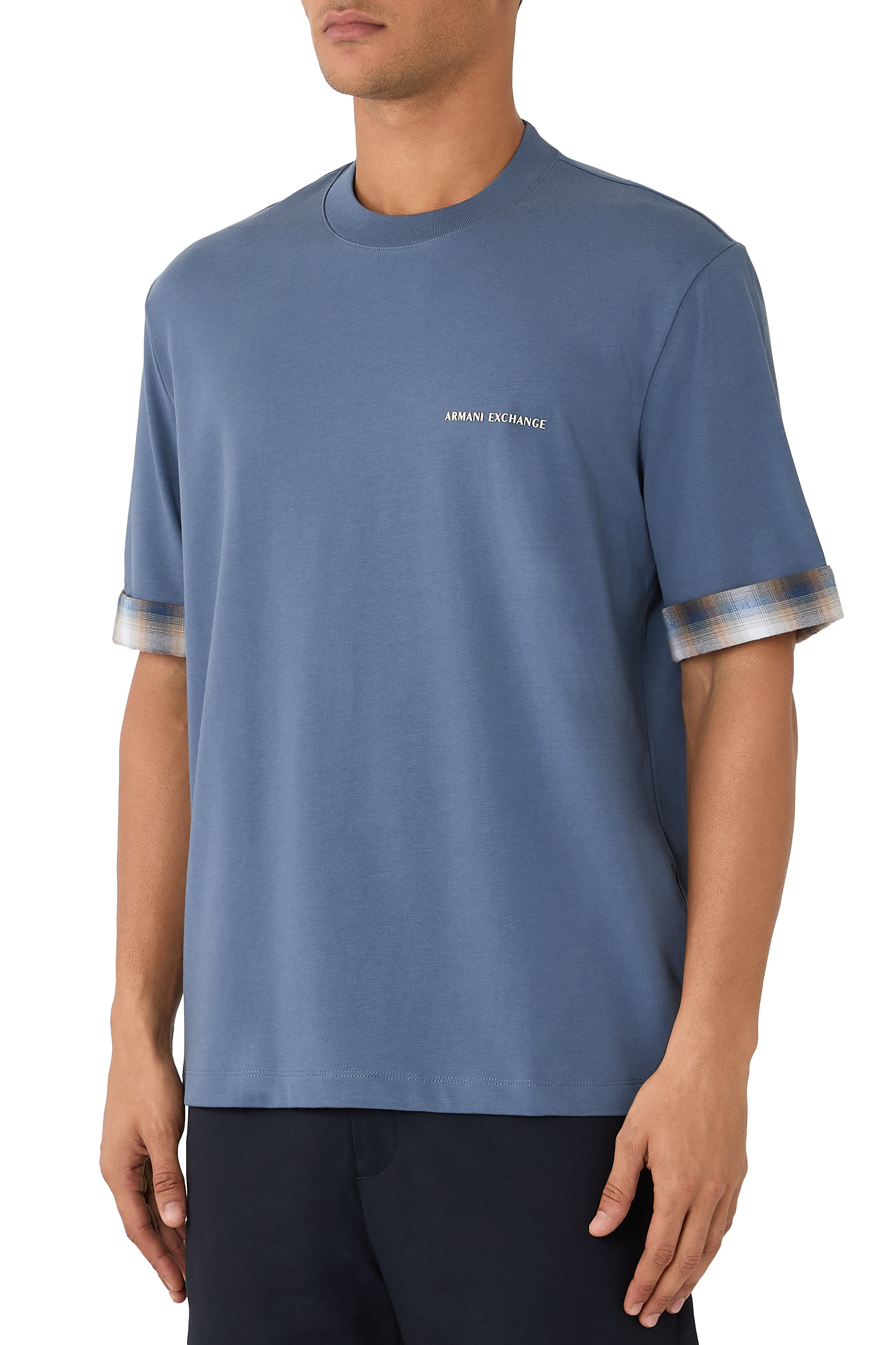 AX Logo-Print T-Shirt