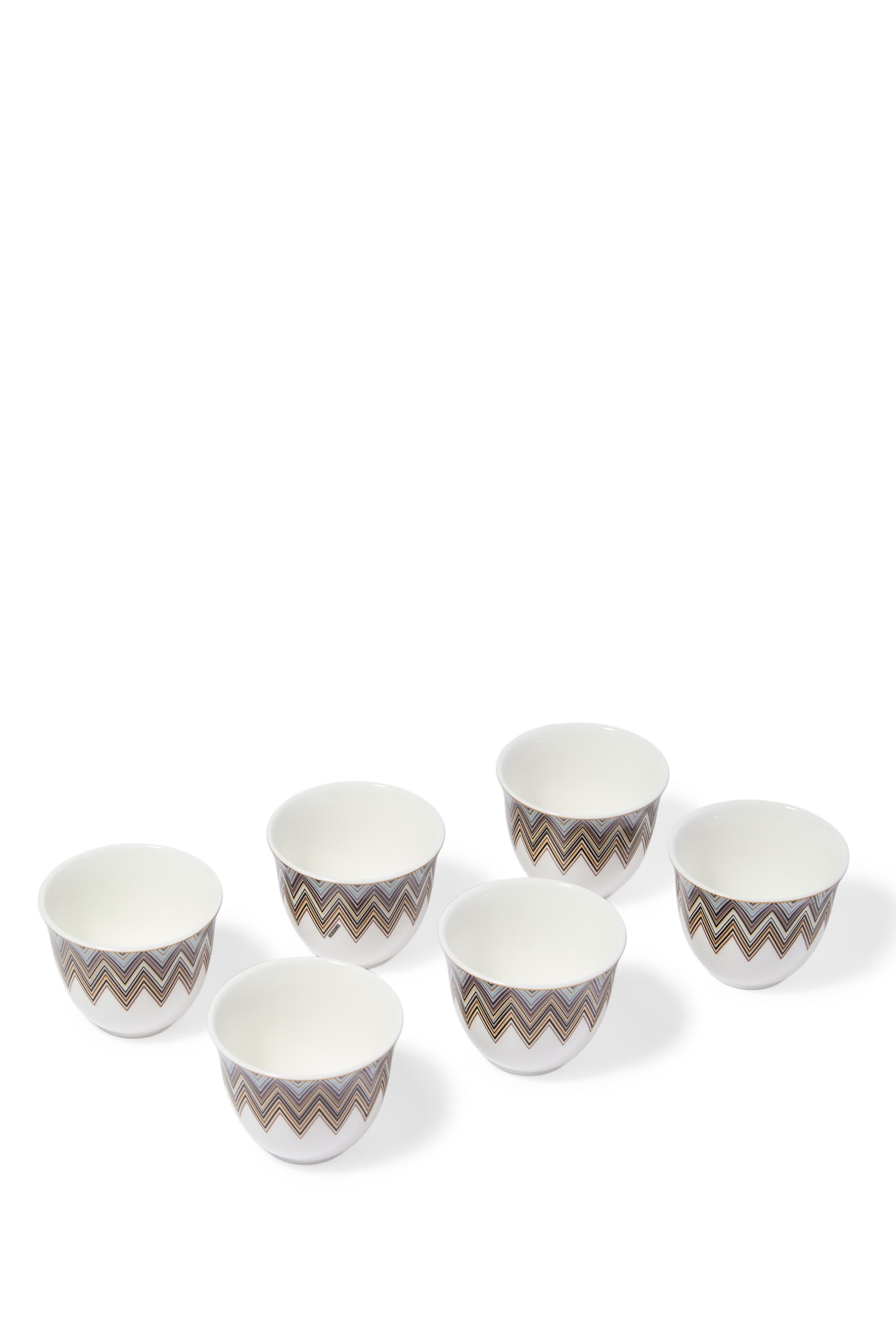 Zig Zag Jarris Cup, Set of 6