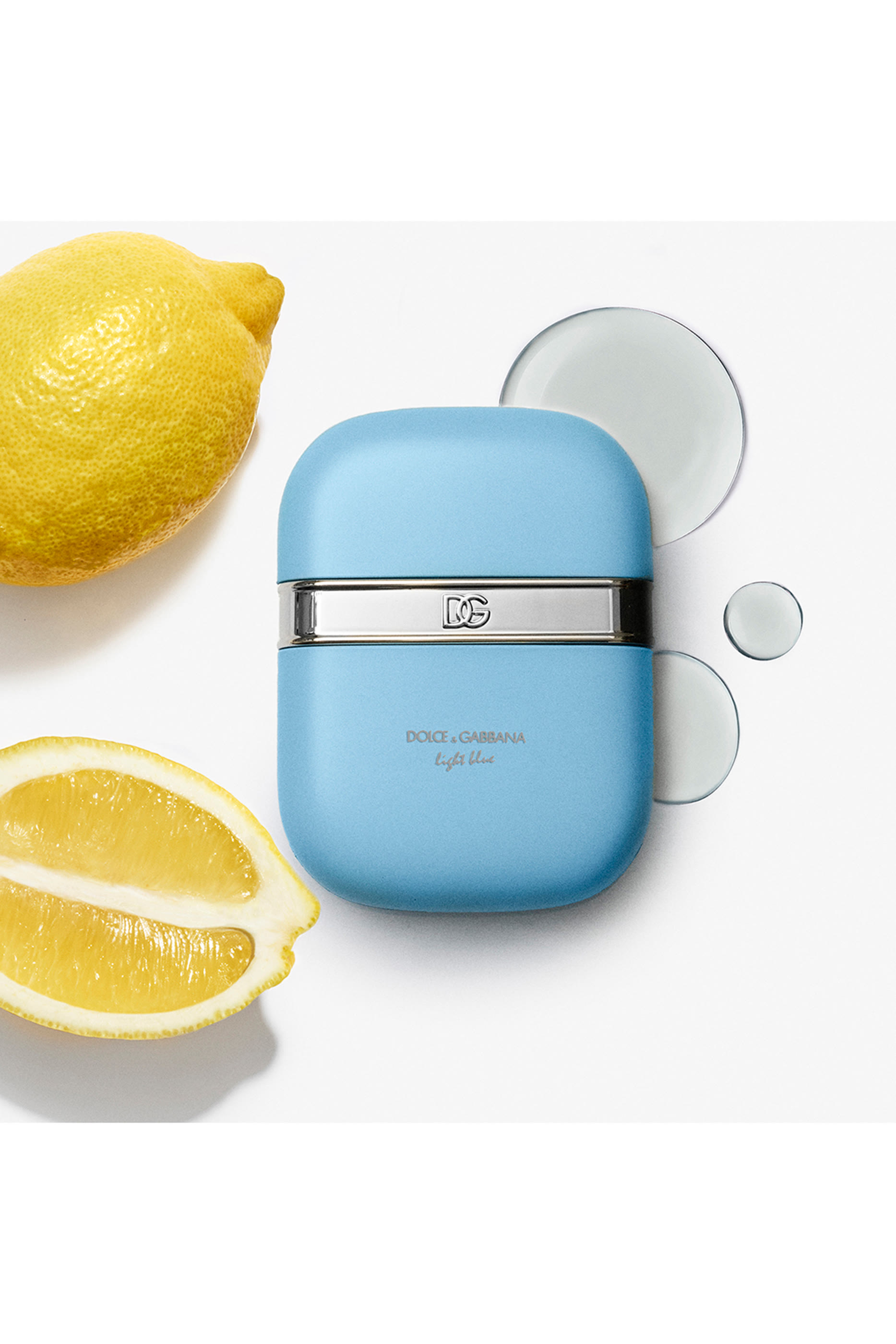Light Blue Alcohol Free Perfume Gel